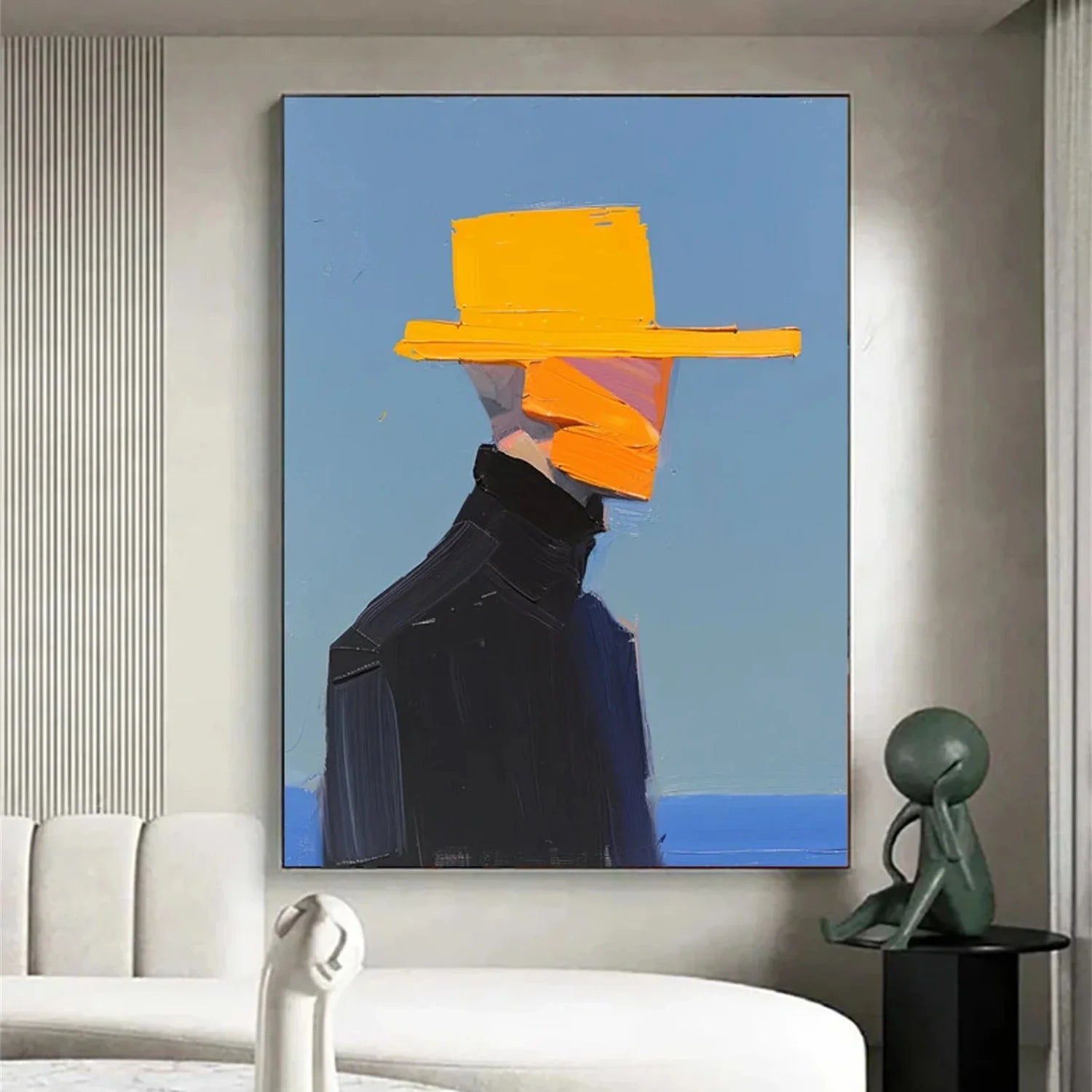 Abstract Portrait Colorful Painting #AB005