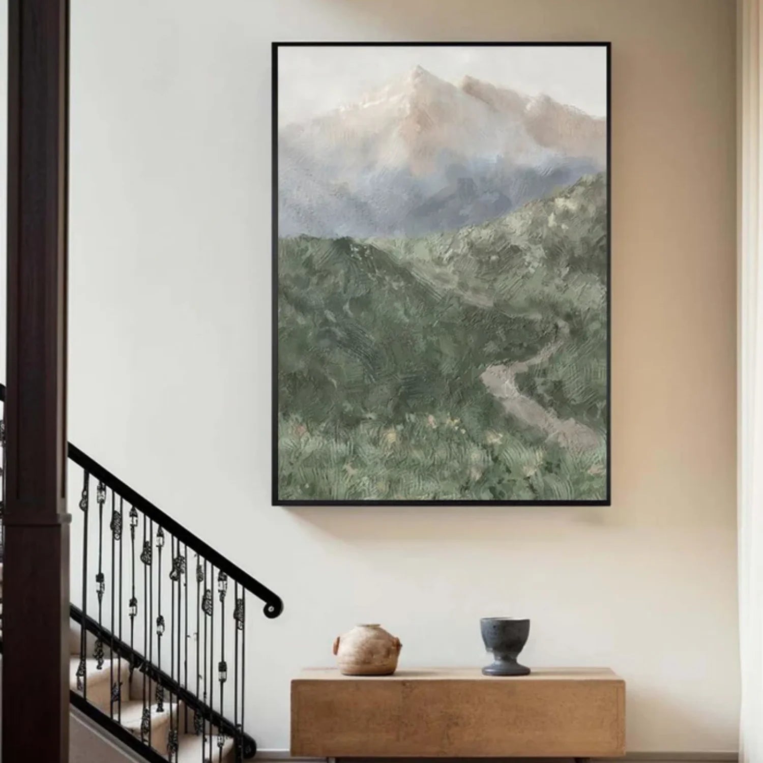 Minimalistic Mountain_Canvas Art #MD256