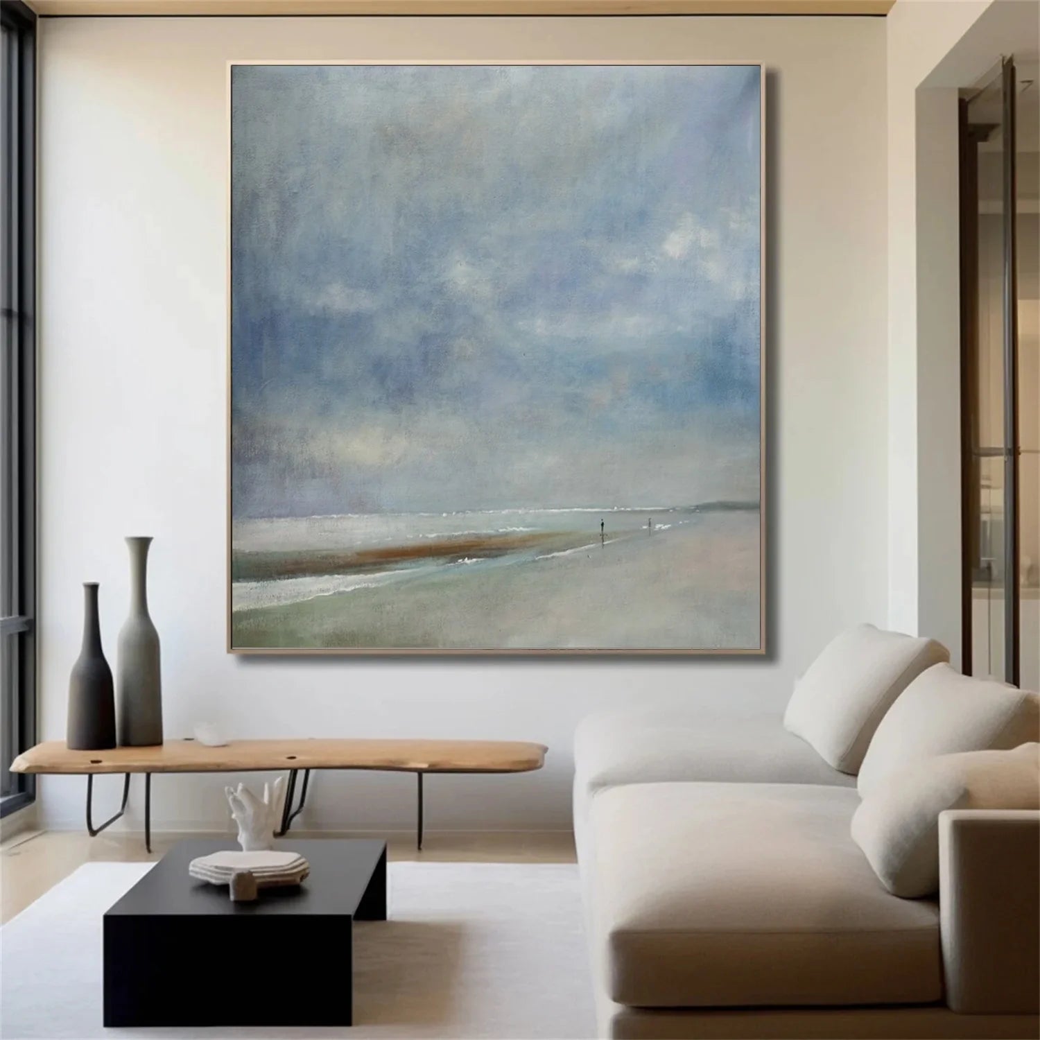 Sea & Sky Abstract Wall Art #SK167