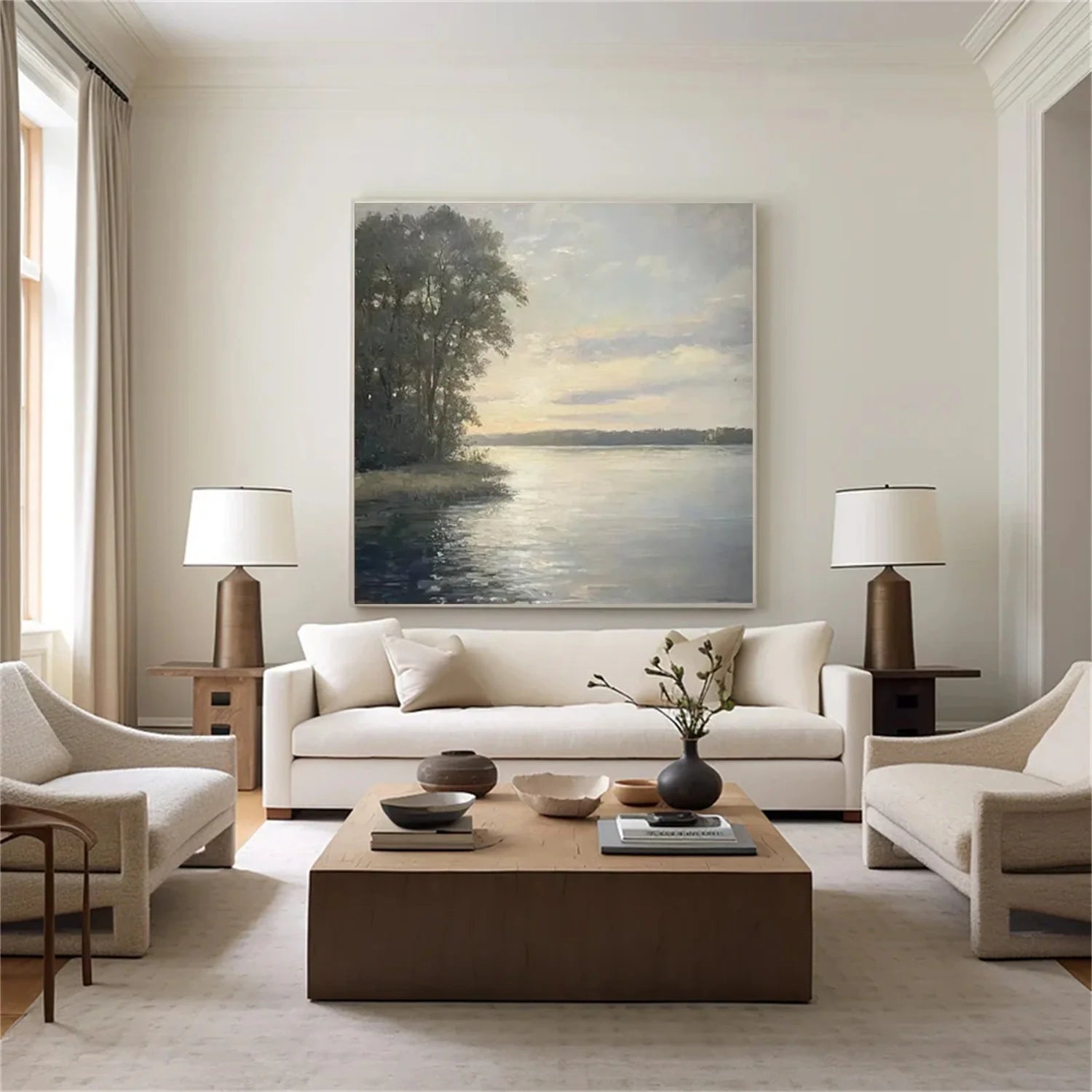 Sea & Sky Abstract_Wall Art #SK169