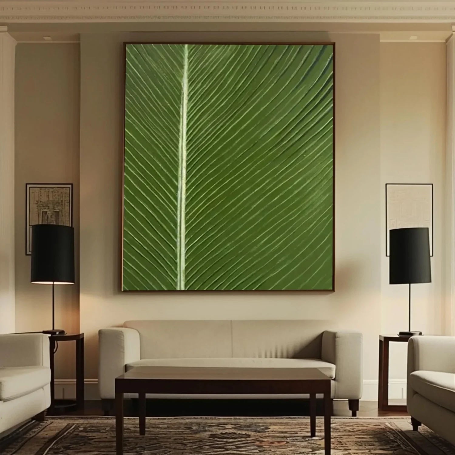 Green Minimalist Texture Art #GT045