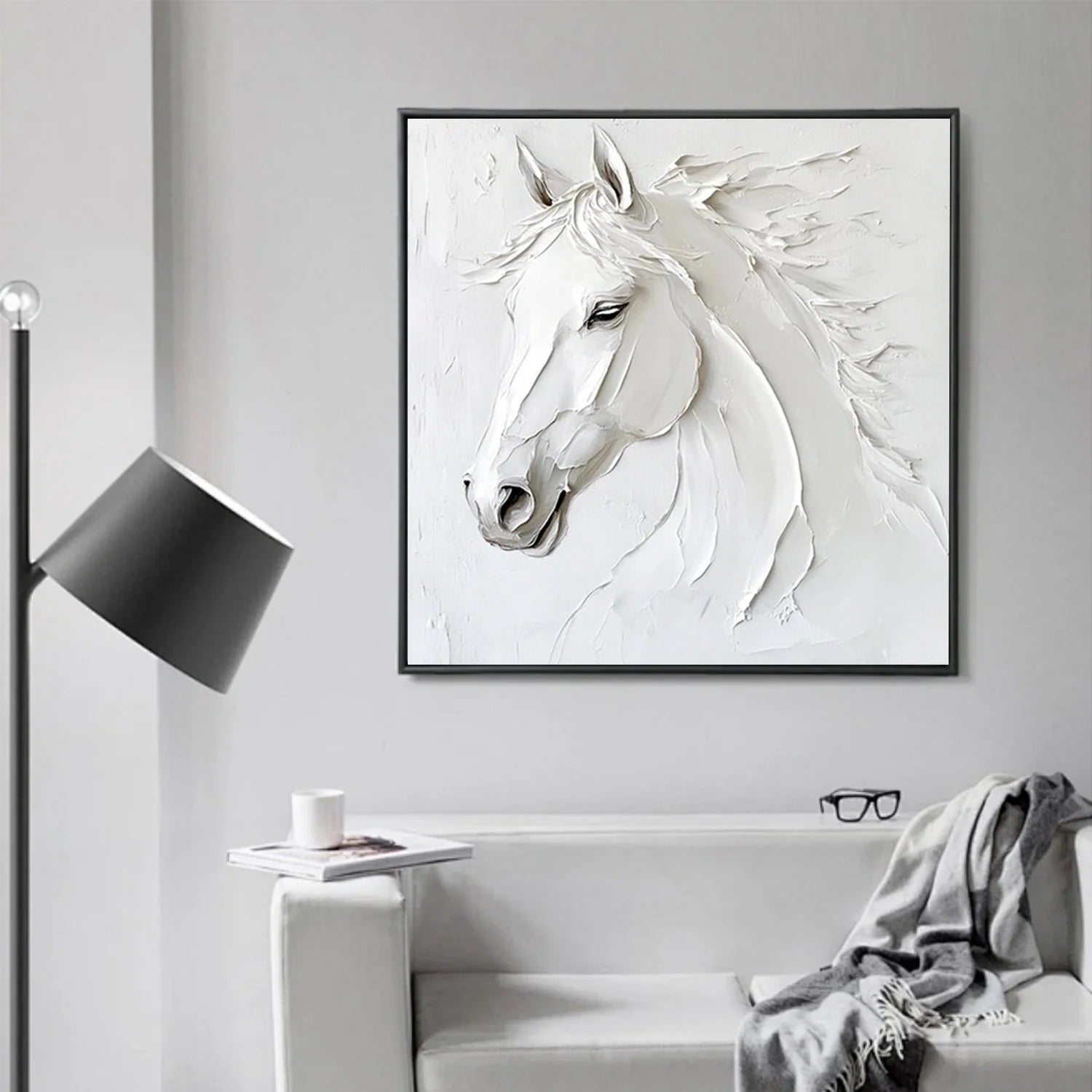 Abstract Animal Horse Wall Art #AM107