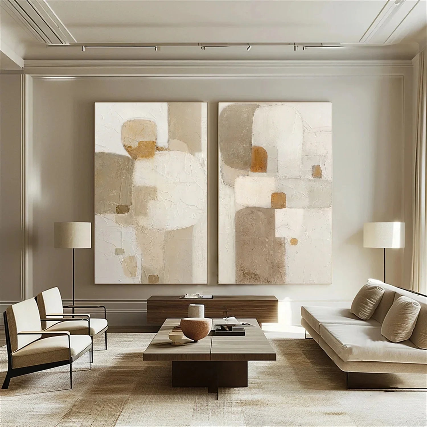 Wabi Sabi_Canvas Art Set of 2 #WA686