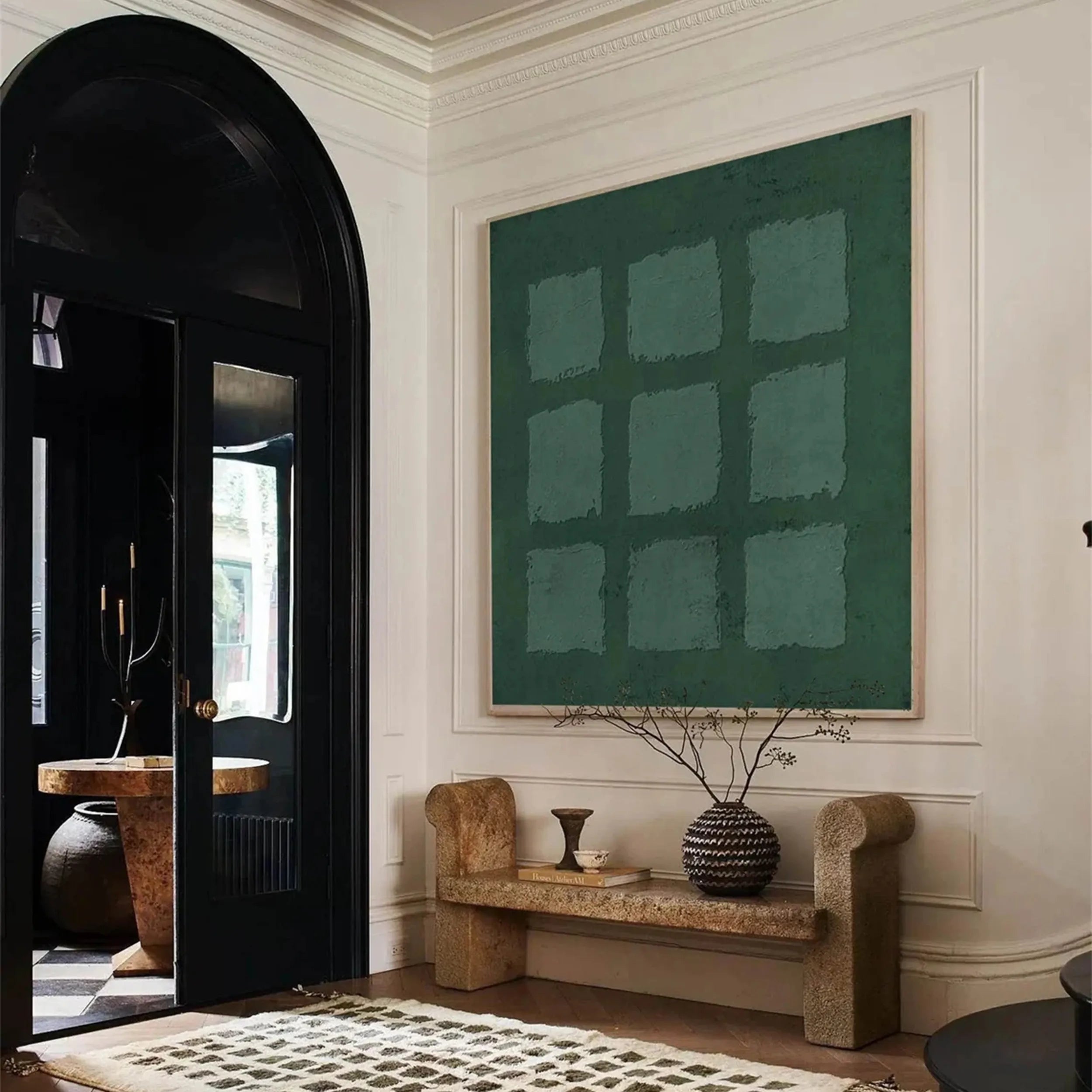 Green Texture Art #GT014