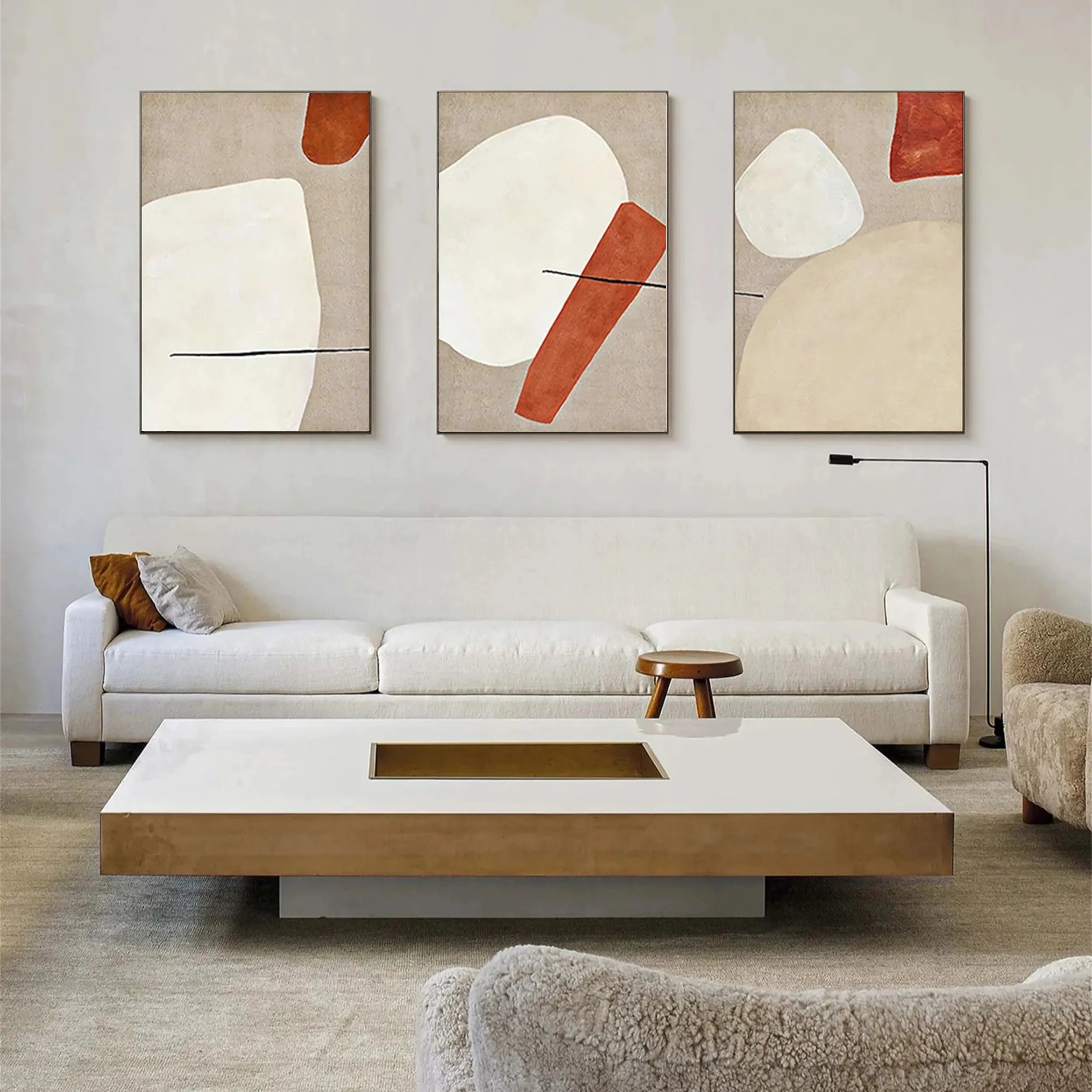 Abstract Tranquility Set of 3 #WA216