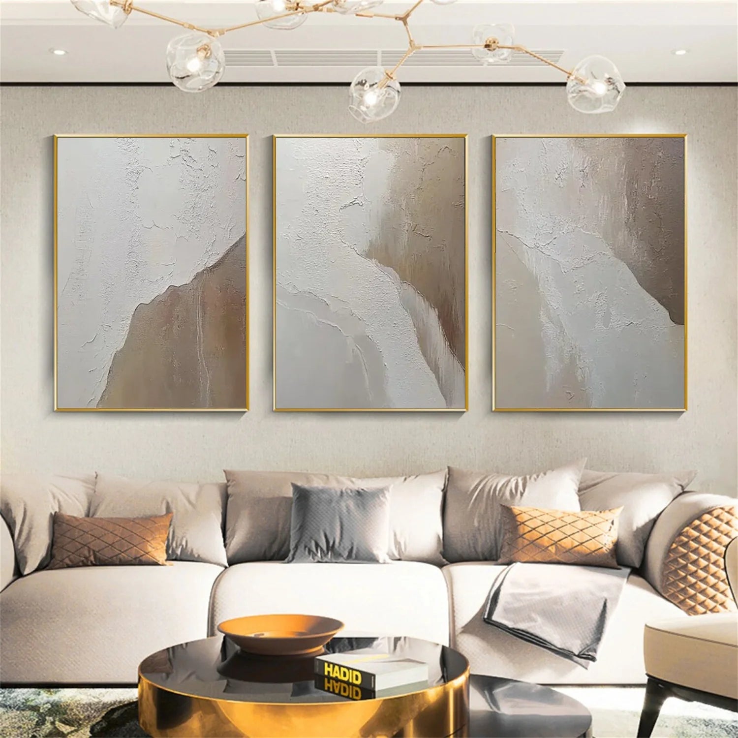 Abstract_Canvas Art Set of 3 #WA805