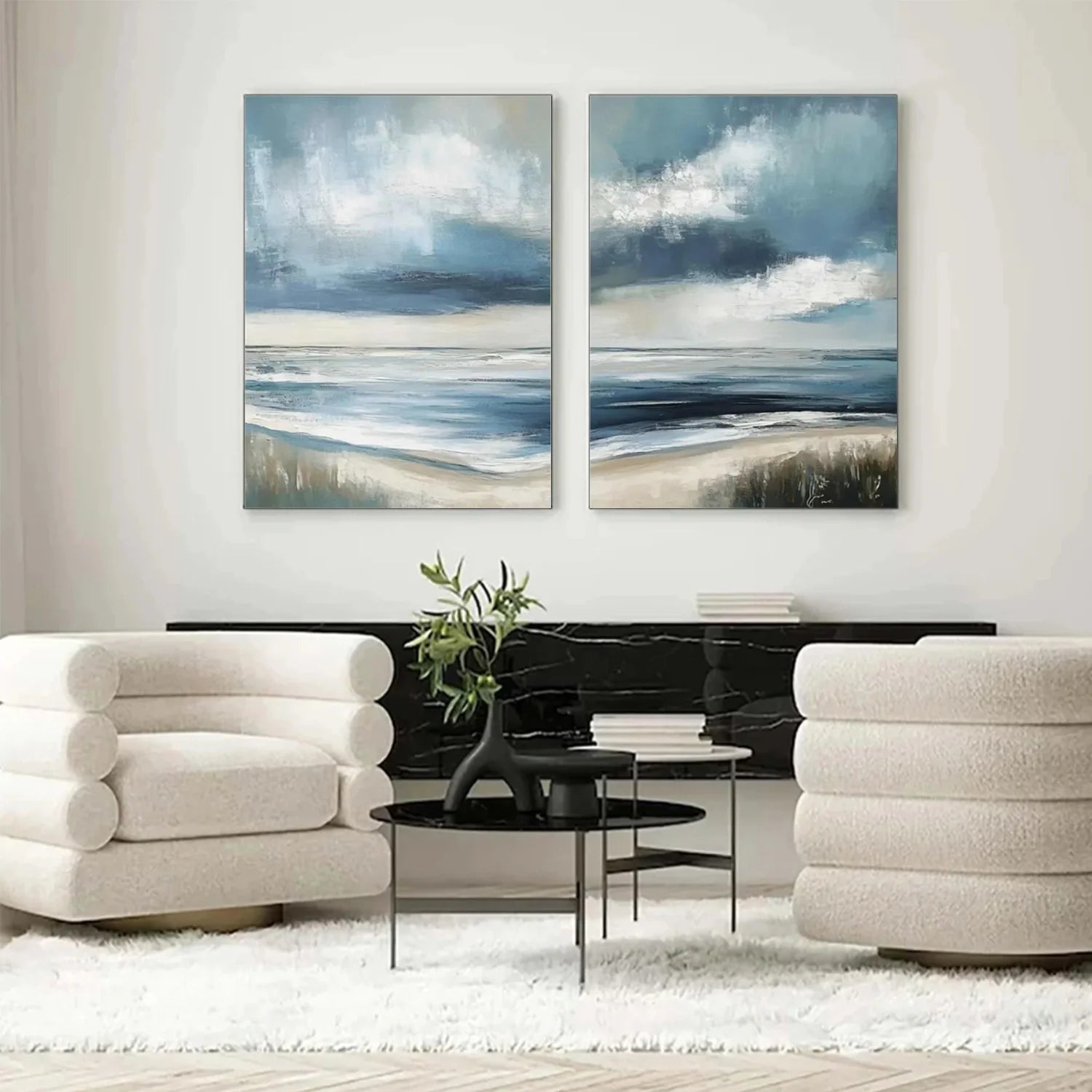 Sea & Sky Abstract_Wall Art #SK128