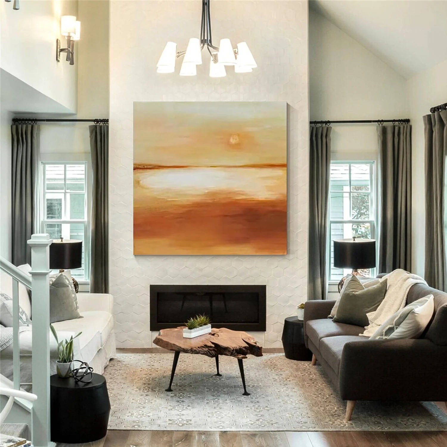 Minimalist Sea & Sky Art #SK121