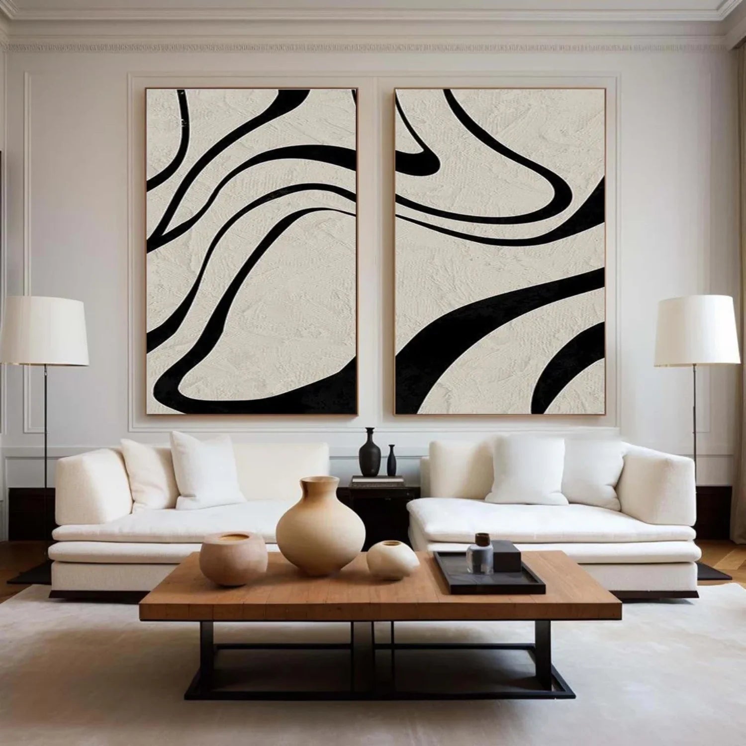 Abstract Tranquility Set of 2 #WA387