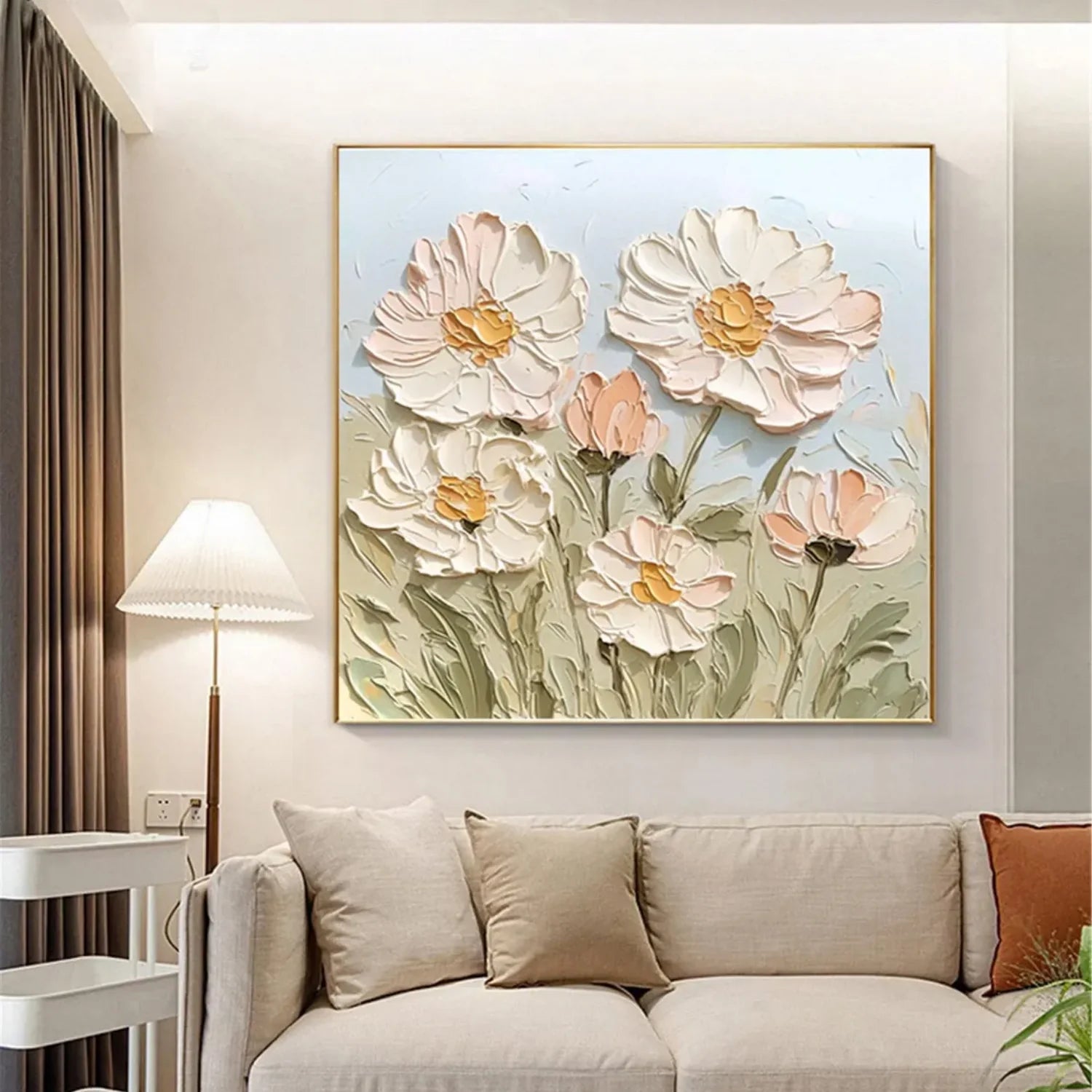 Flower & Tree Abstract Wall Art #FT092