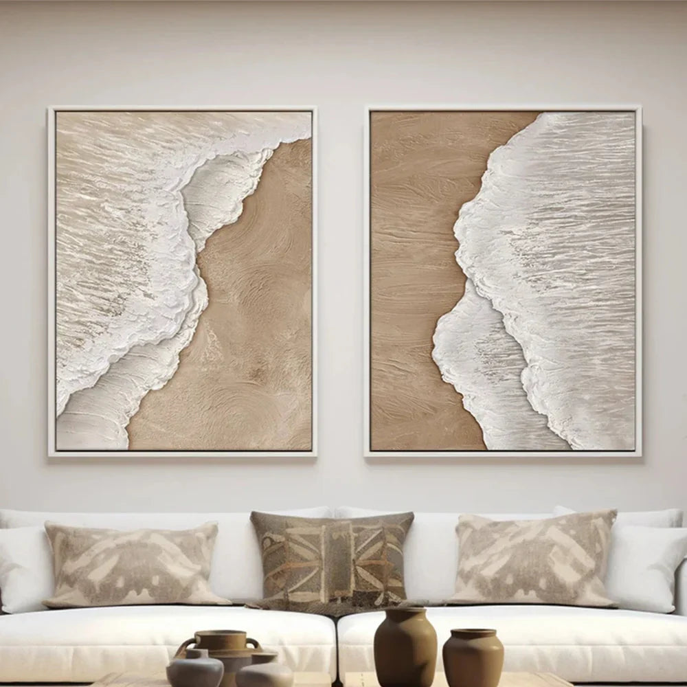 Minimalist Sea & Sky Art Set of 2 #SK004