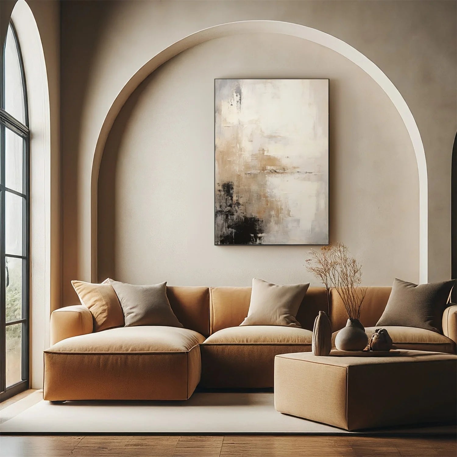 Abstract Canvas Art #WA845