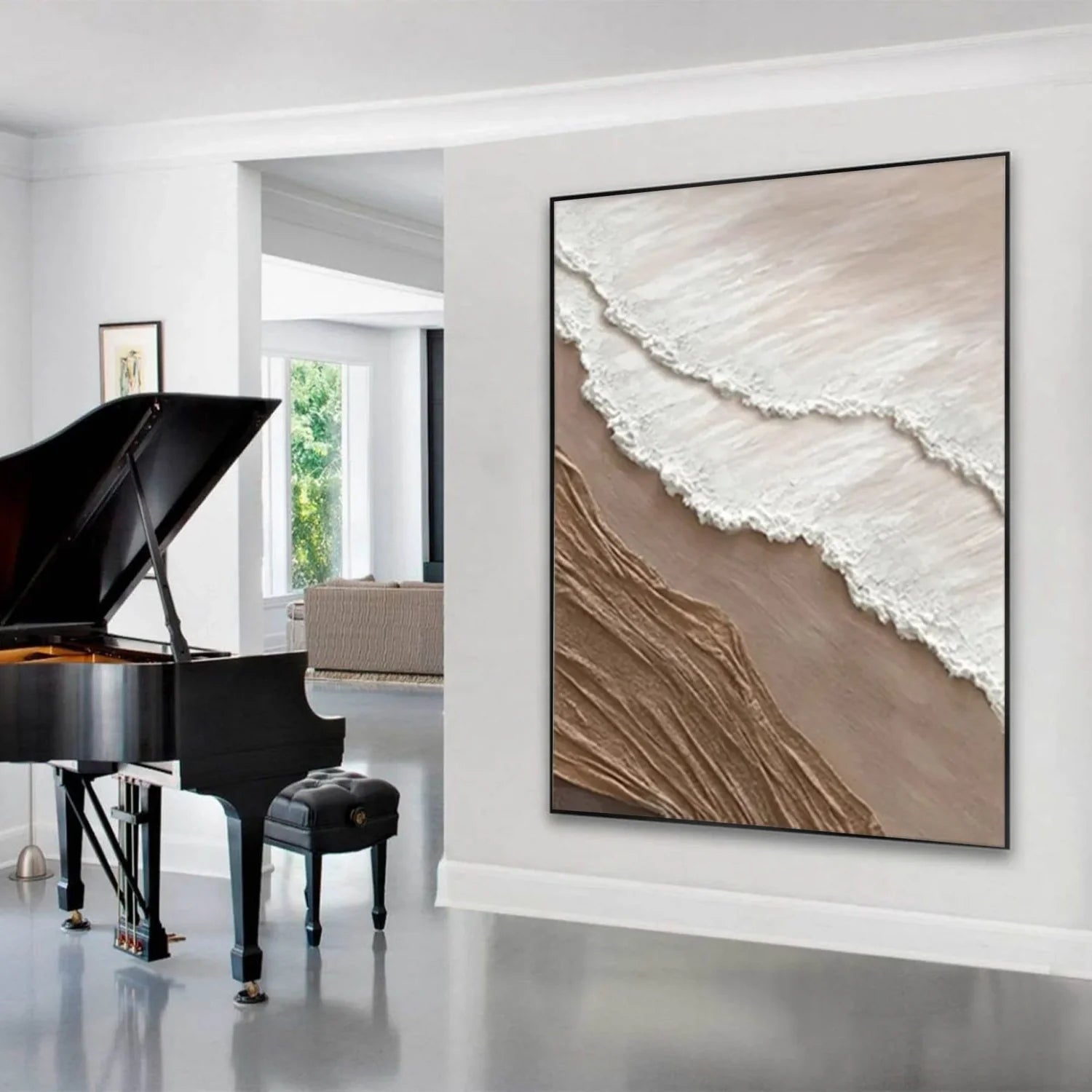 Sea & Sky Textured Art #SK092