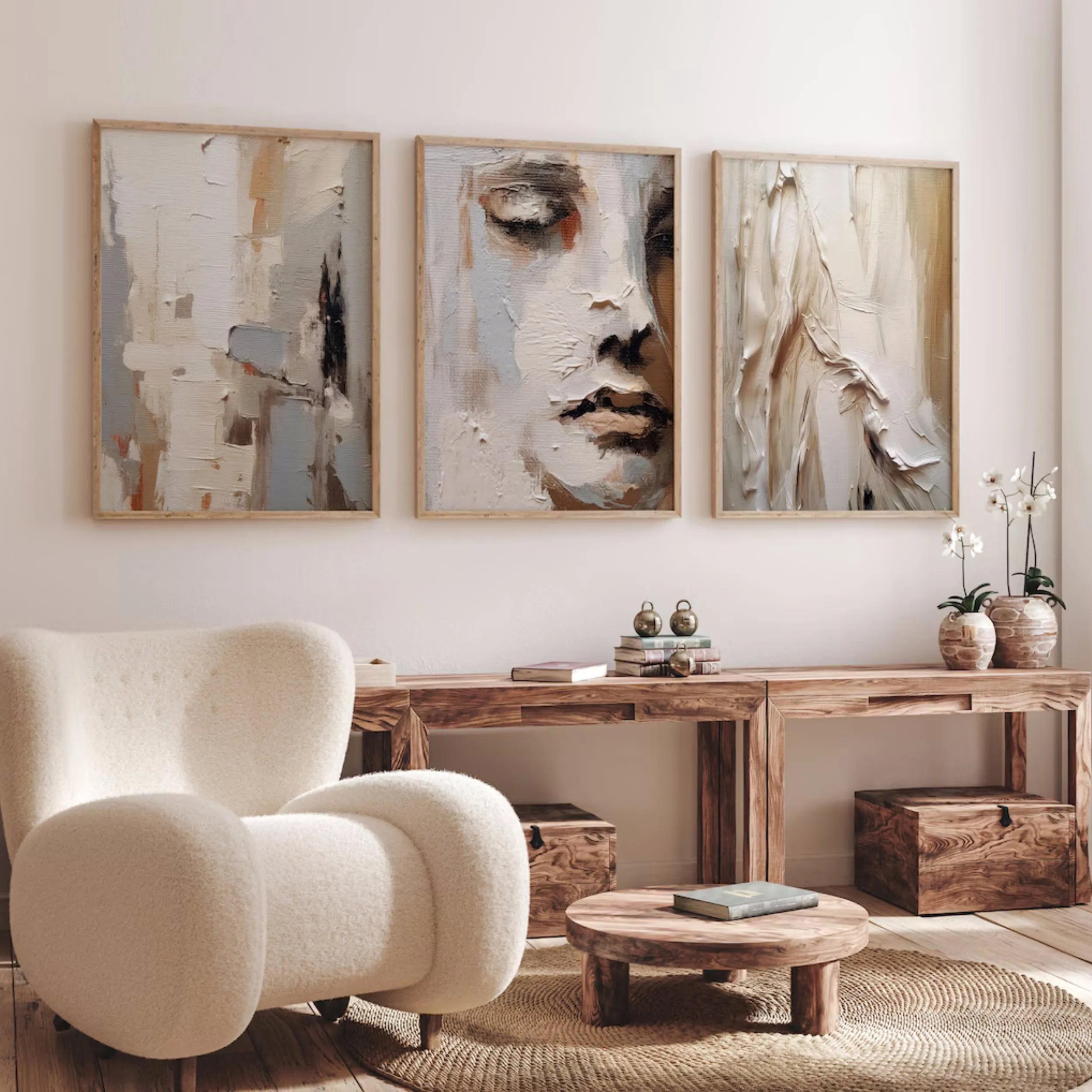 Abstract Tranquility Set of 3 #WA223