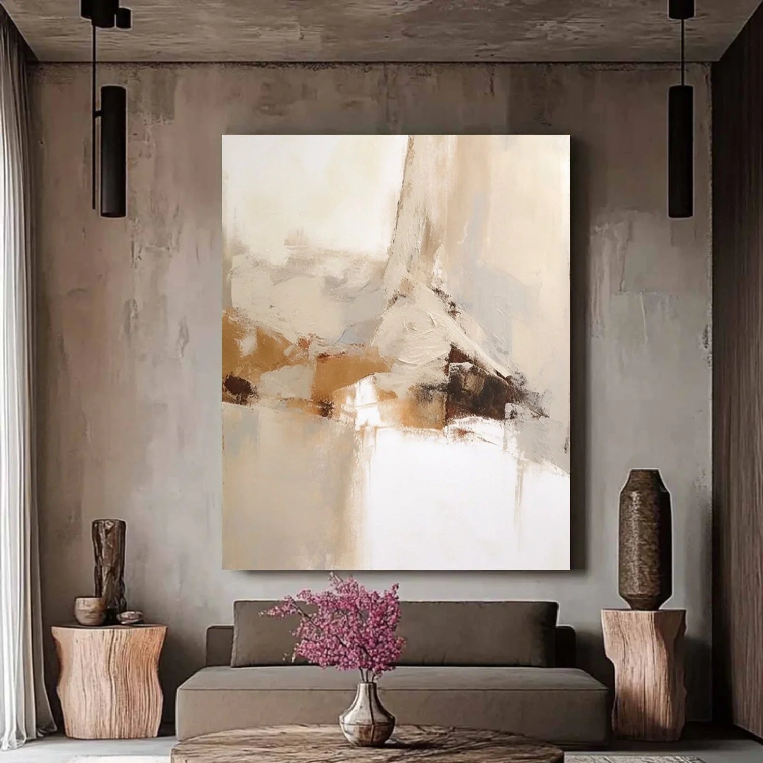 Abstract Canvas Art #WA743