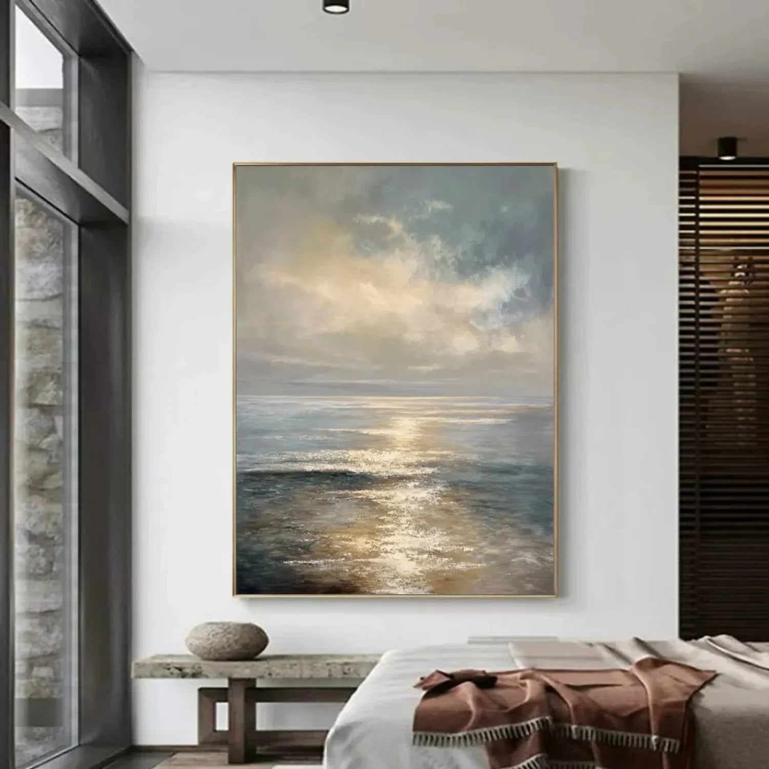 Sea & Sky Abstract_Wall Art #SK188