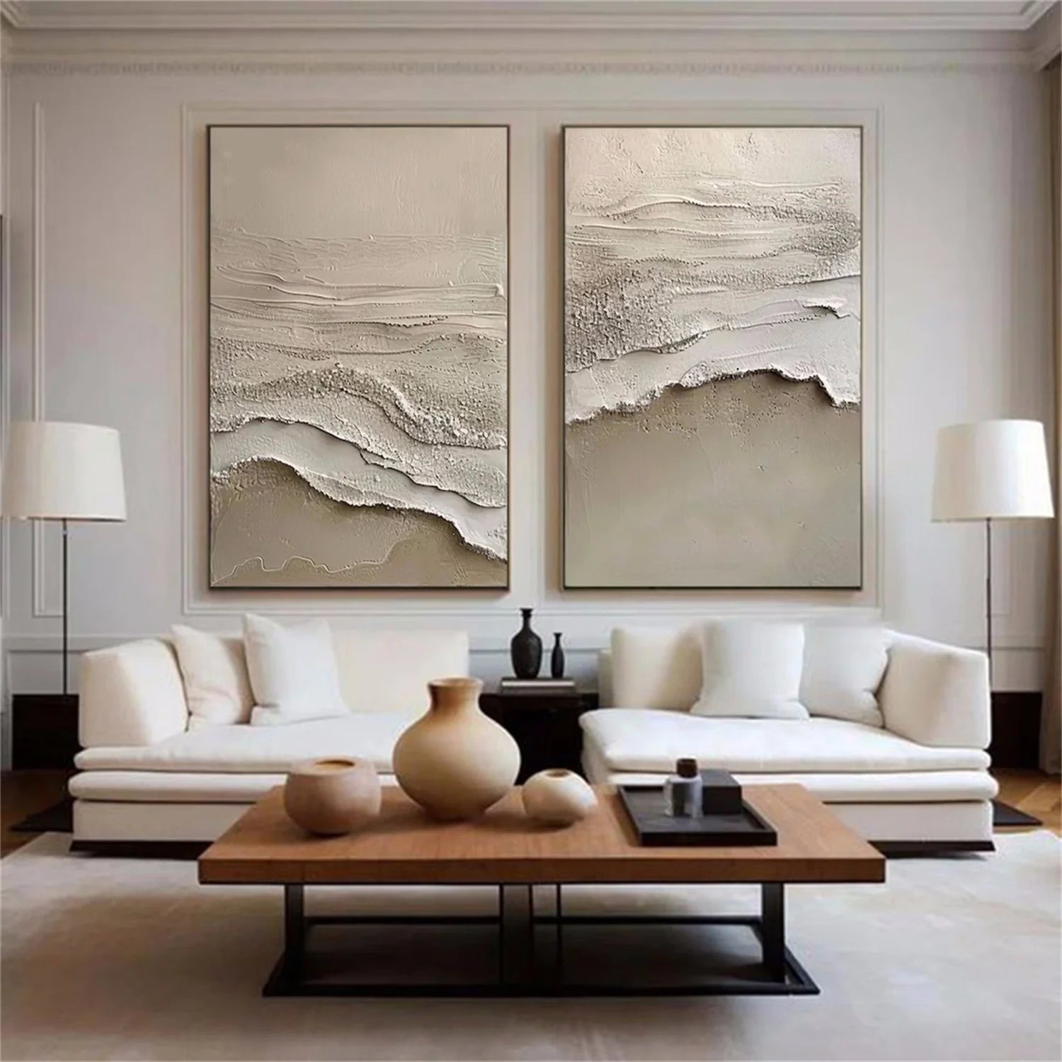 Minimalist Sea & Sky Art Set of 2 #SK035