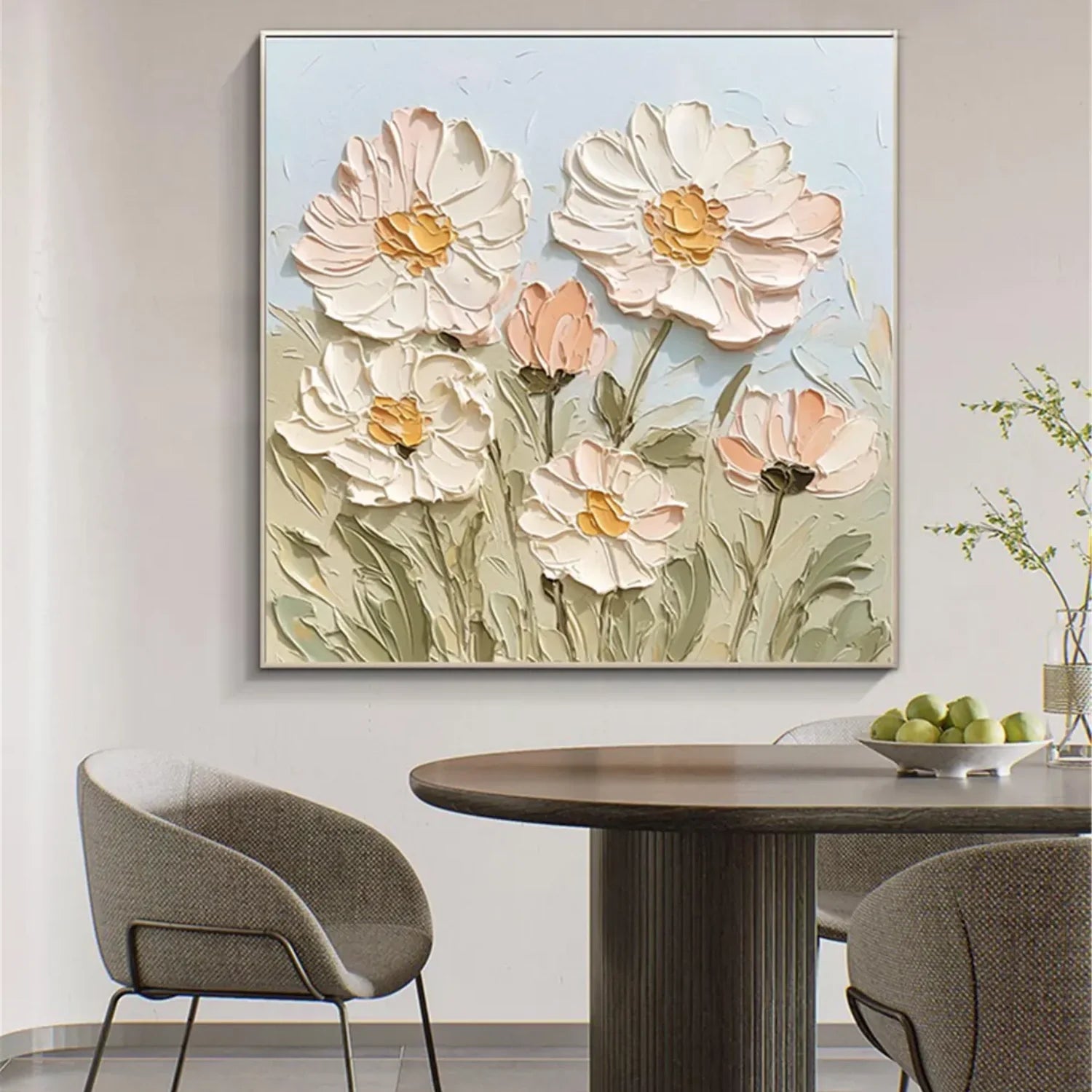 Flower & Tree Abstract Wall Art #FT092