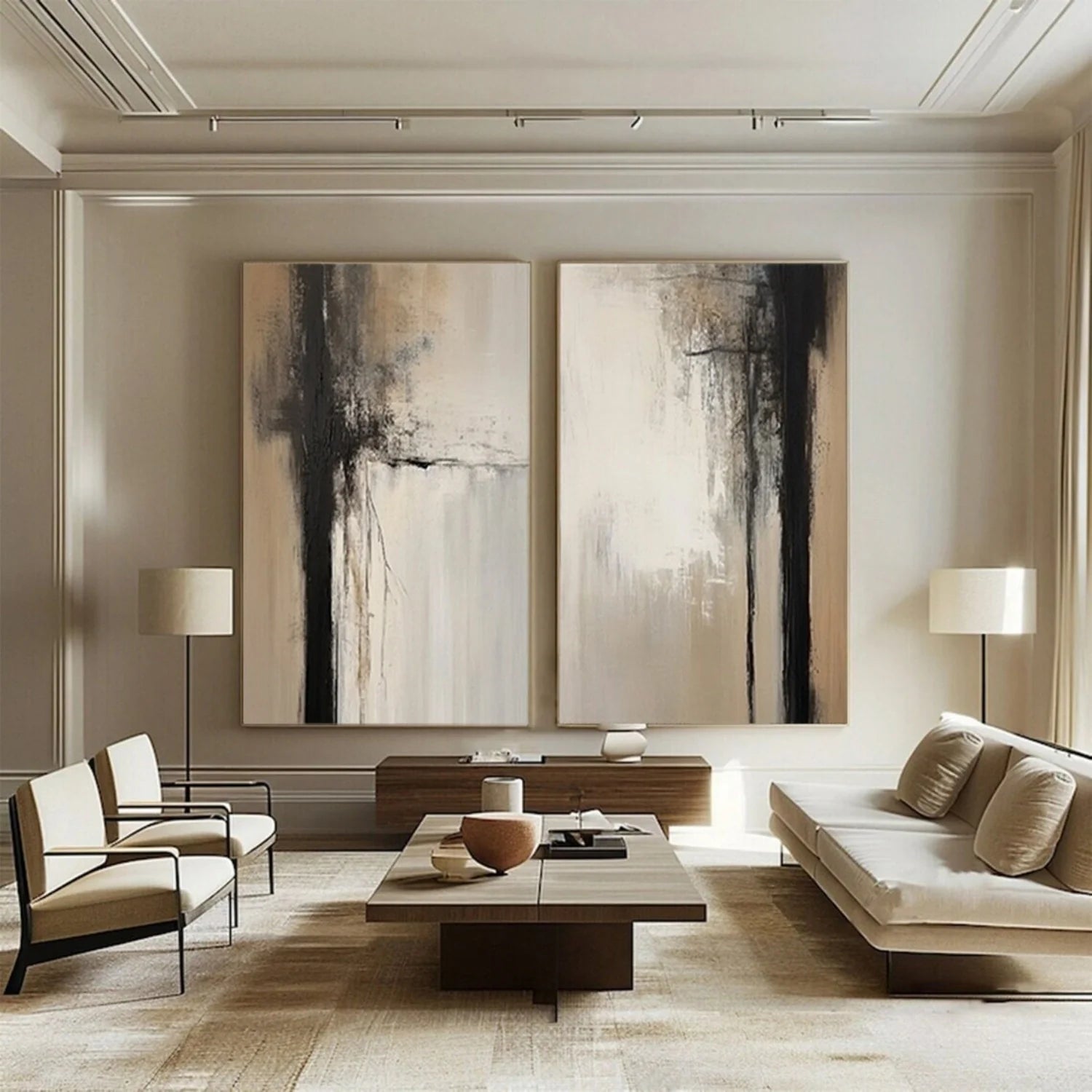 Abstract Tranquility Set of 2 #WA393