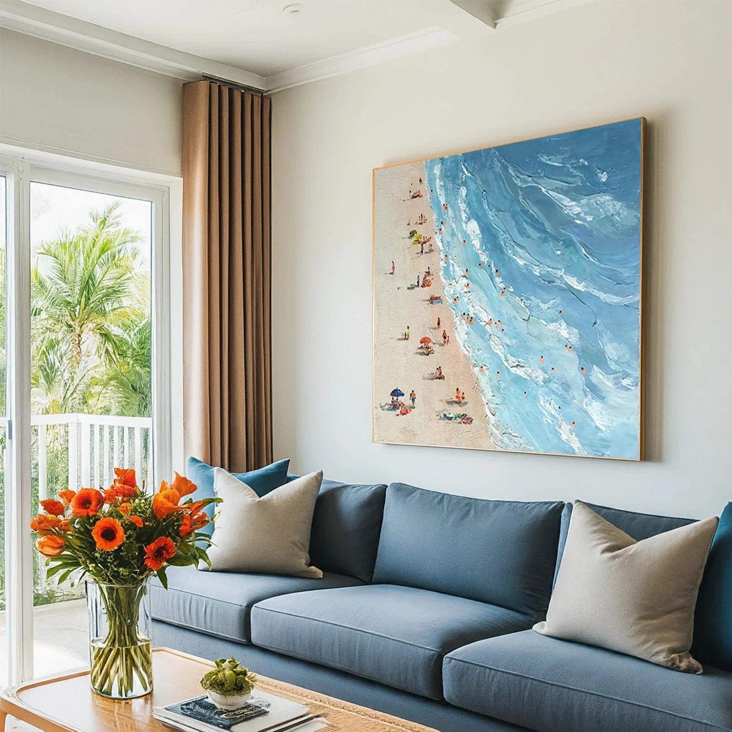 Swimming Sport Textured Wall Art #AS026