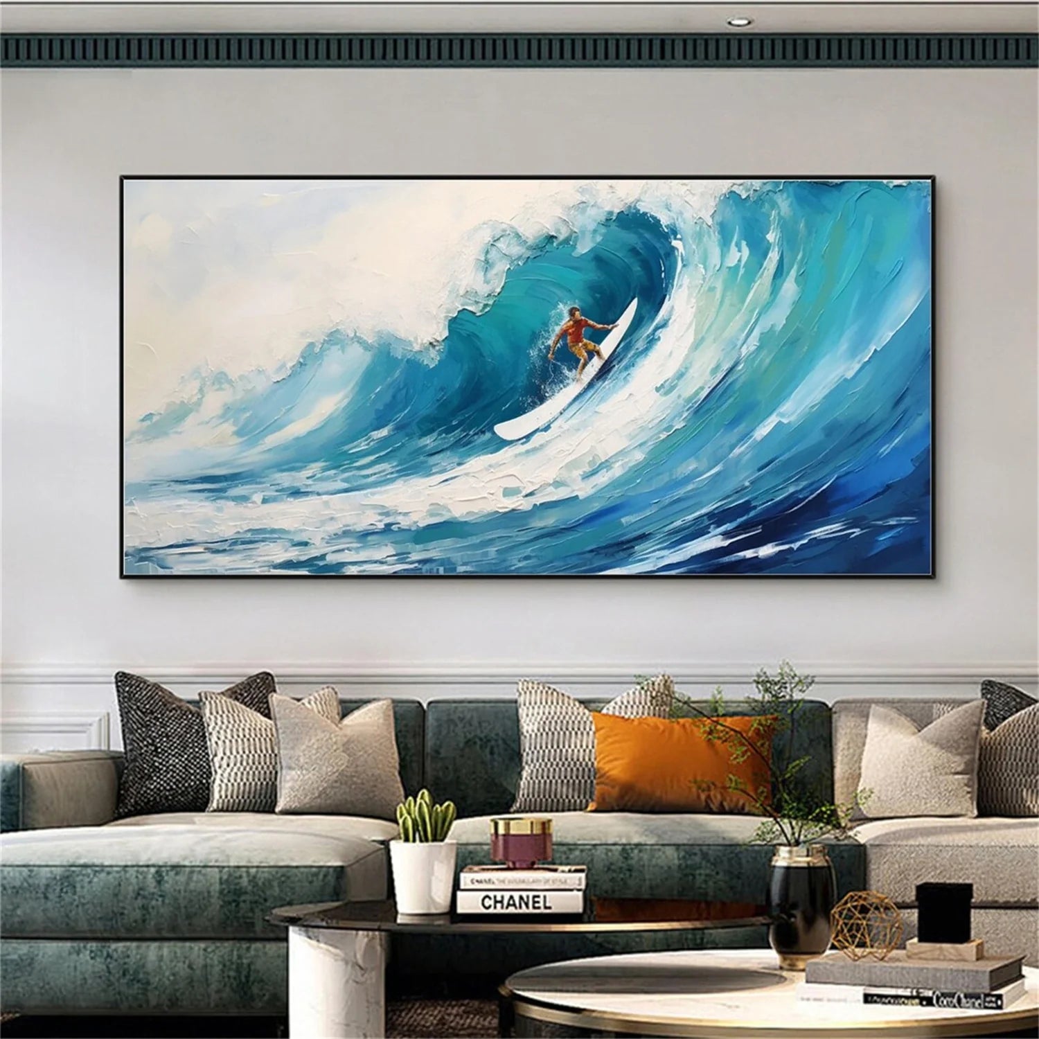 Minimalist Sea & Sky Art #SK086