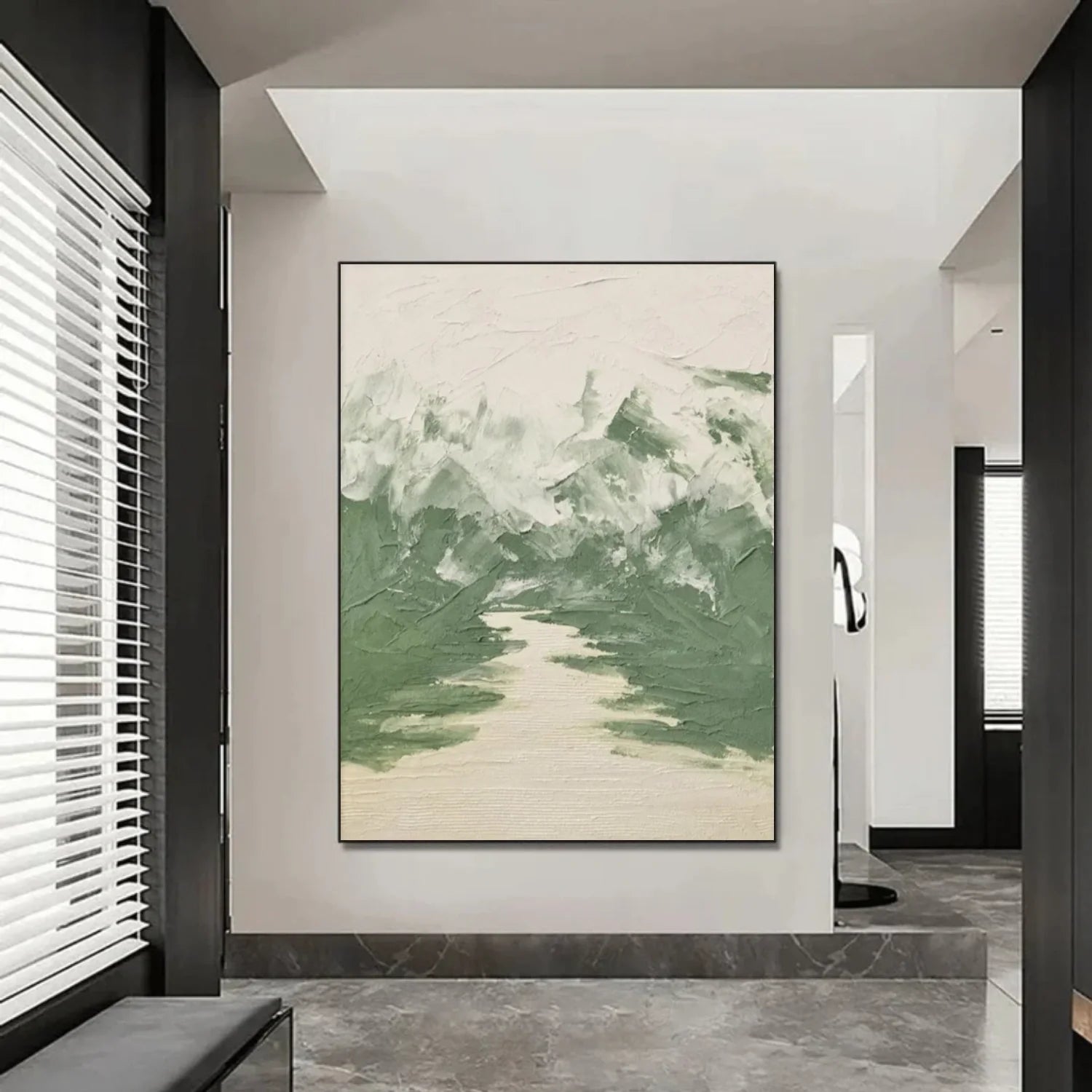 Minimalist Mountain Canvas Art #MD293