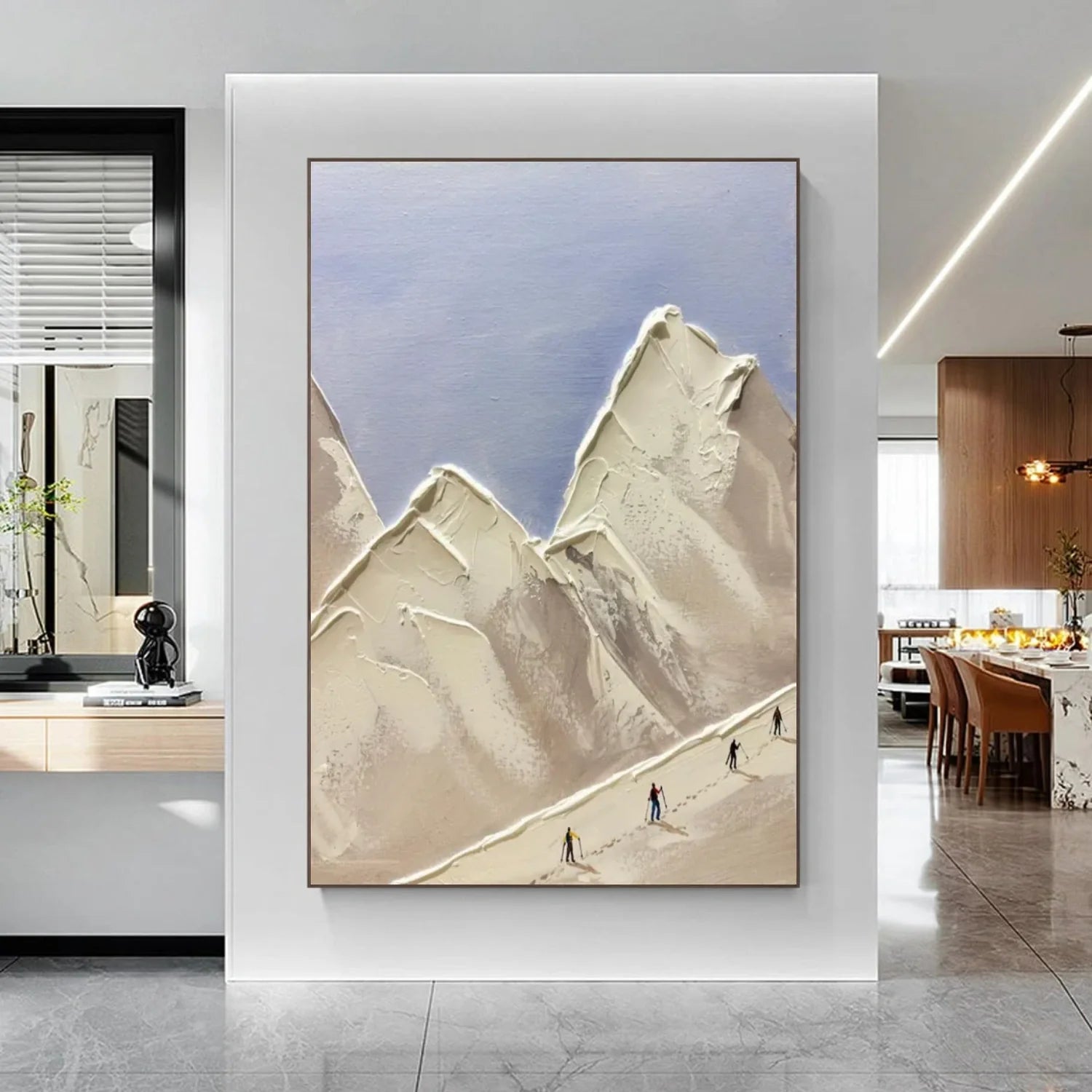 Climbing Sport_Textured Wall Art #AS041