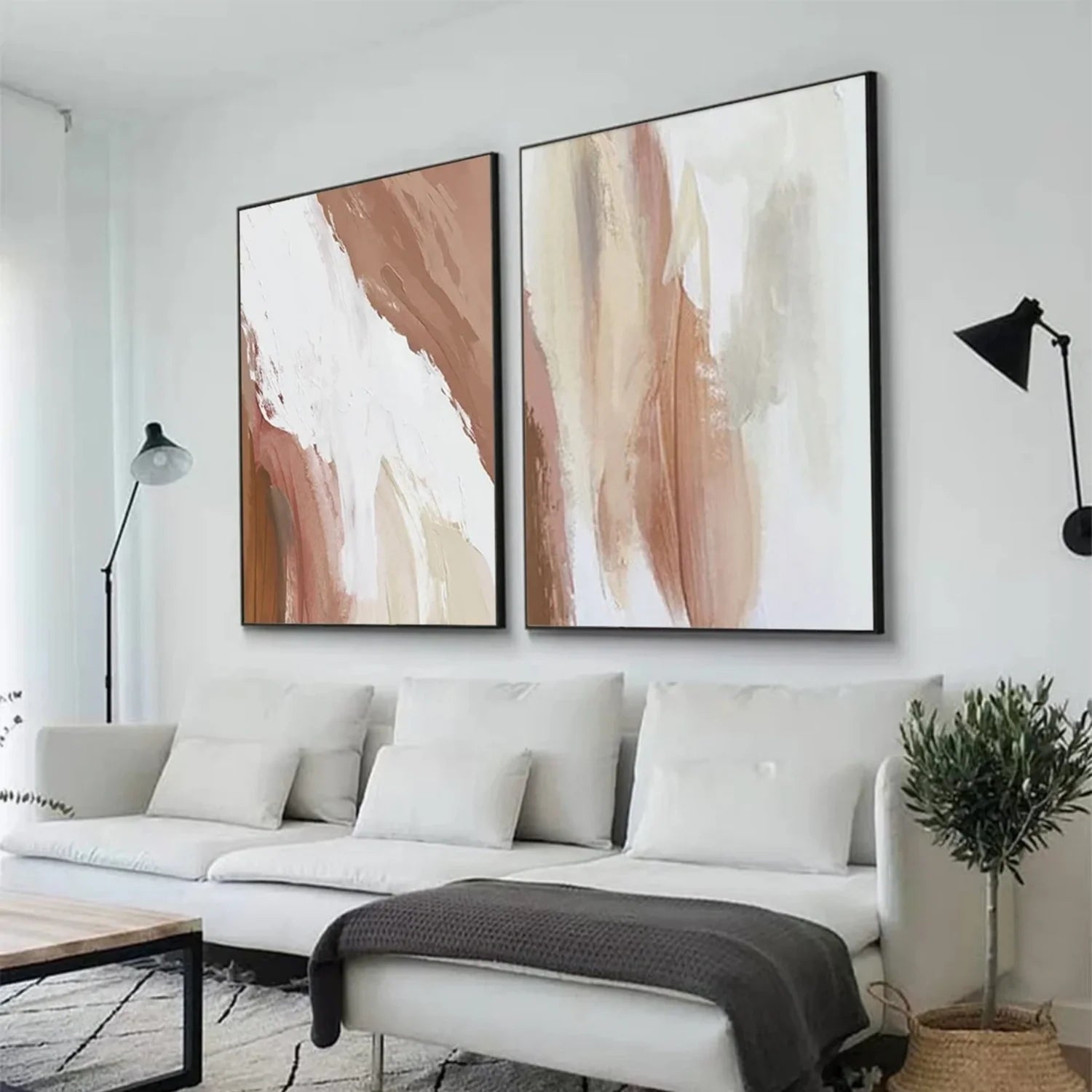 Abstract Tranquility Set of 2 #WA392