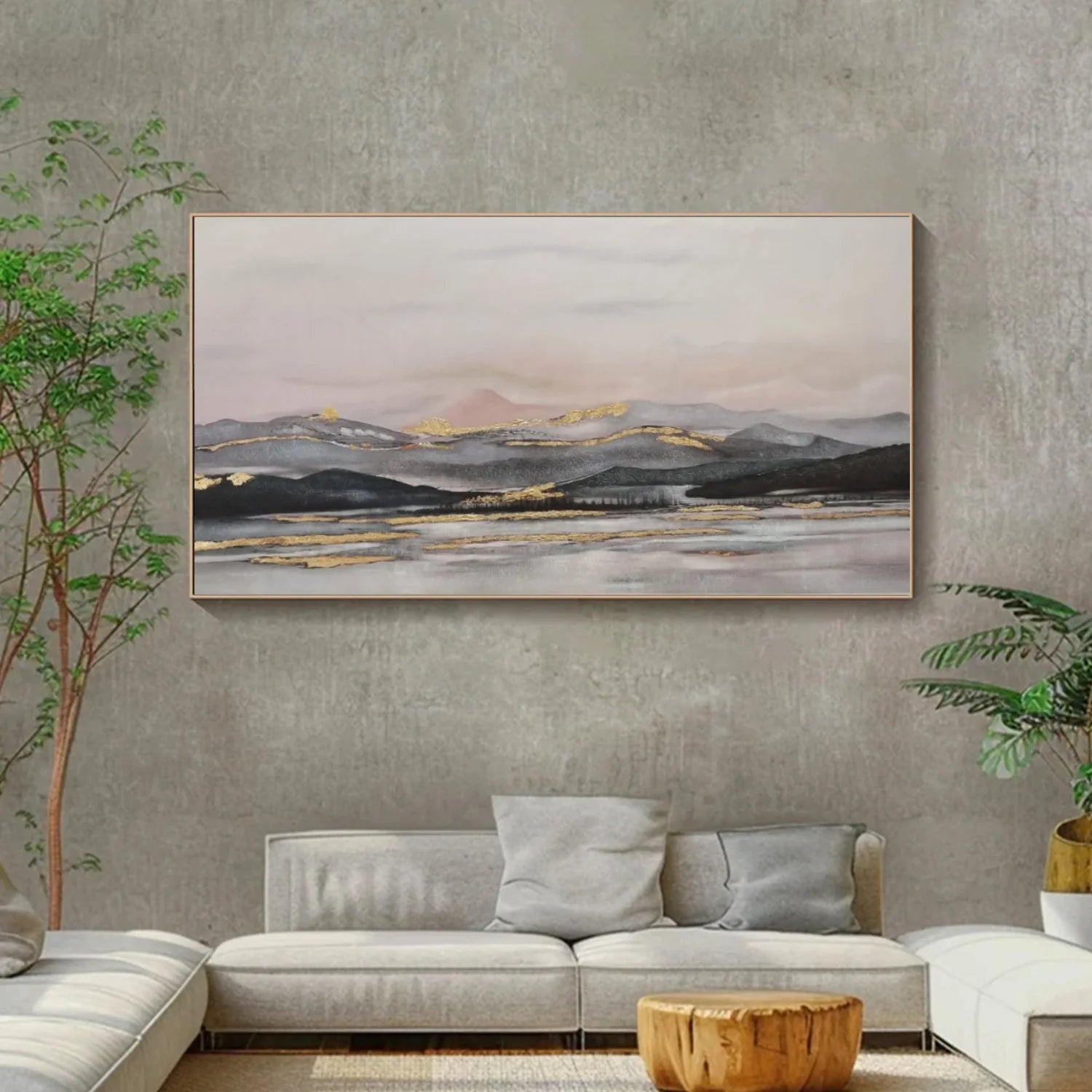 Abstract Canvas Art #WA798