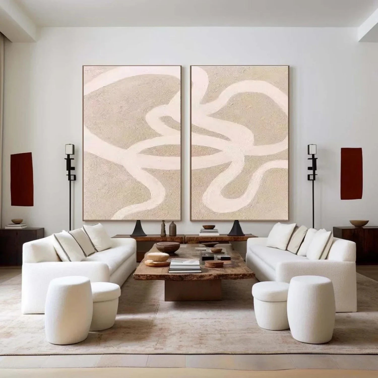 Abstract Tranquility Set of 2 #WA386