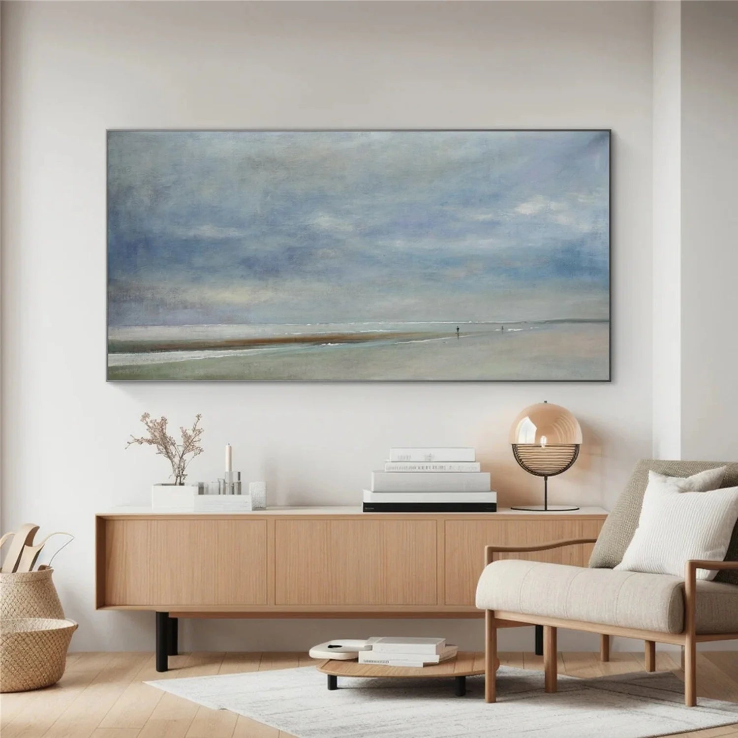 Sea & Sky Abstract Wall Art #SK163