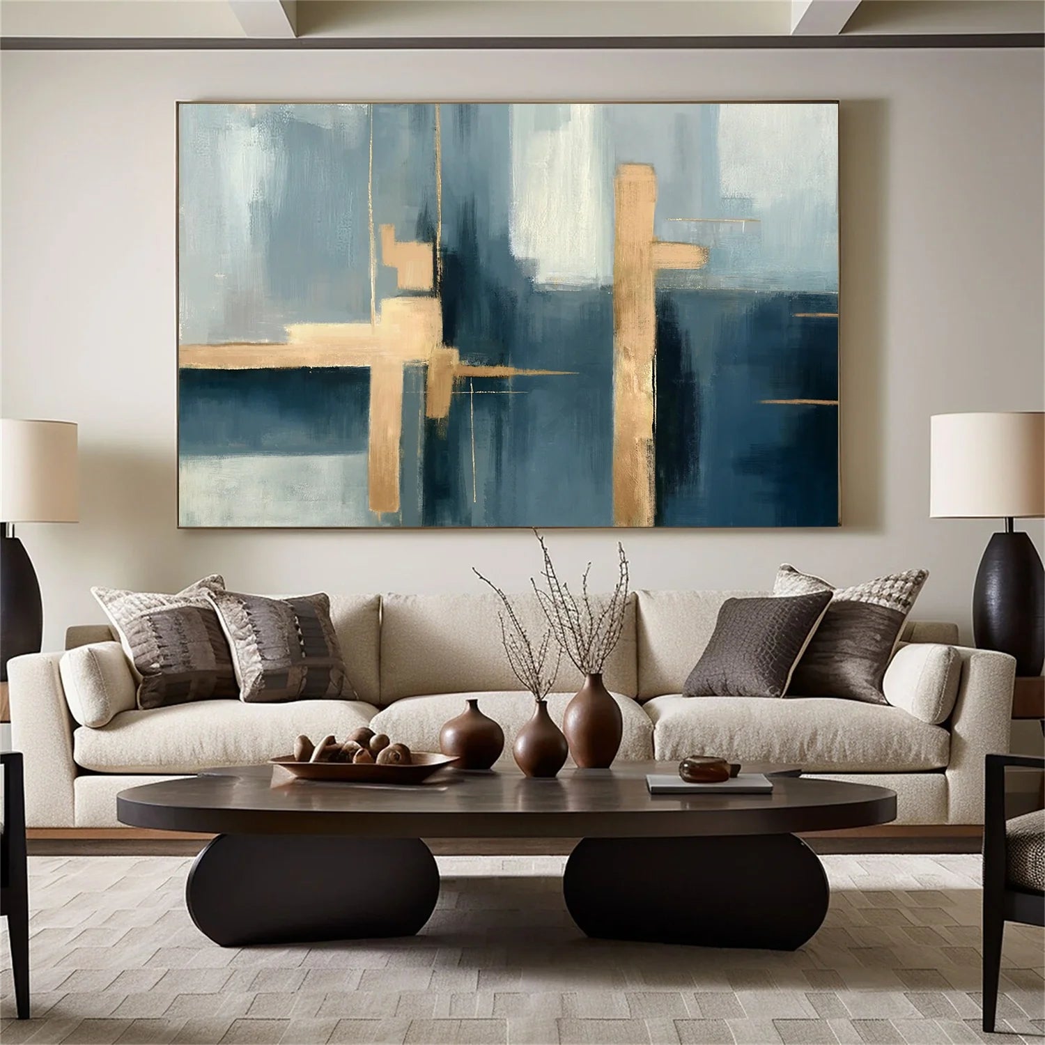 Abstract Canvas Art #WA587