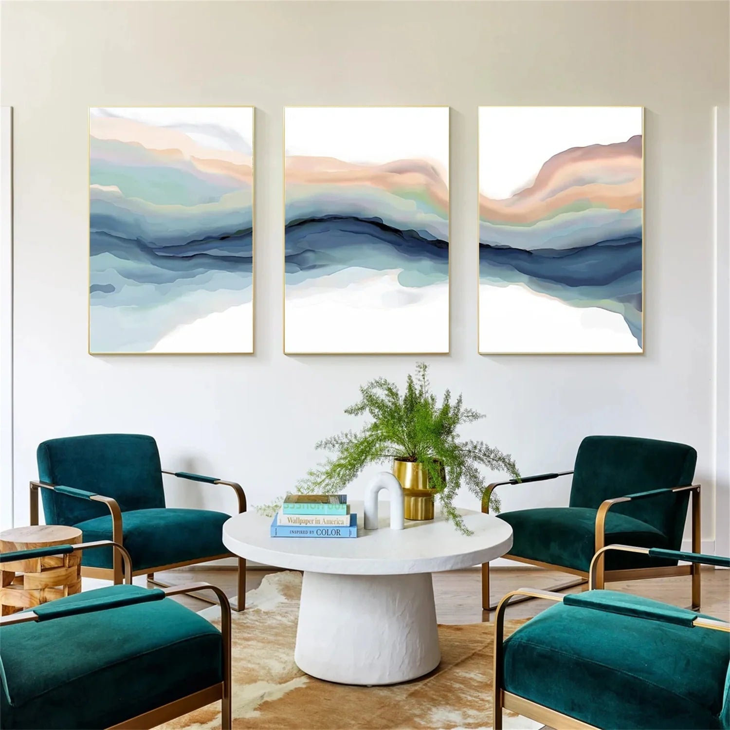 Abstract Tranquility Set of 3 #WA543