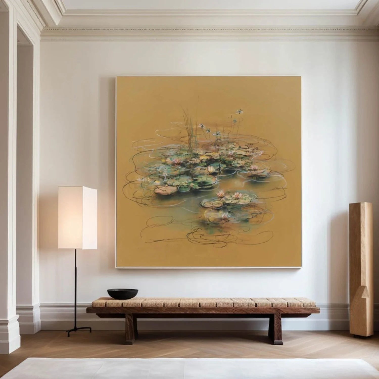 Flower & Tree Abstract_Wall Art #FT174