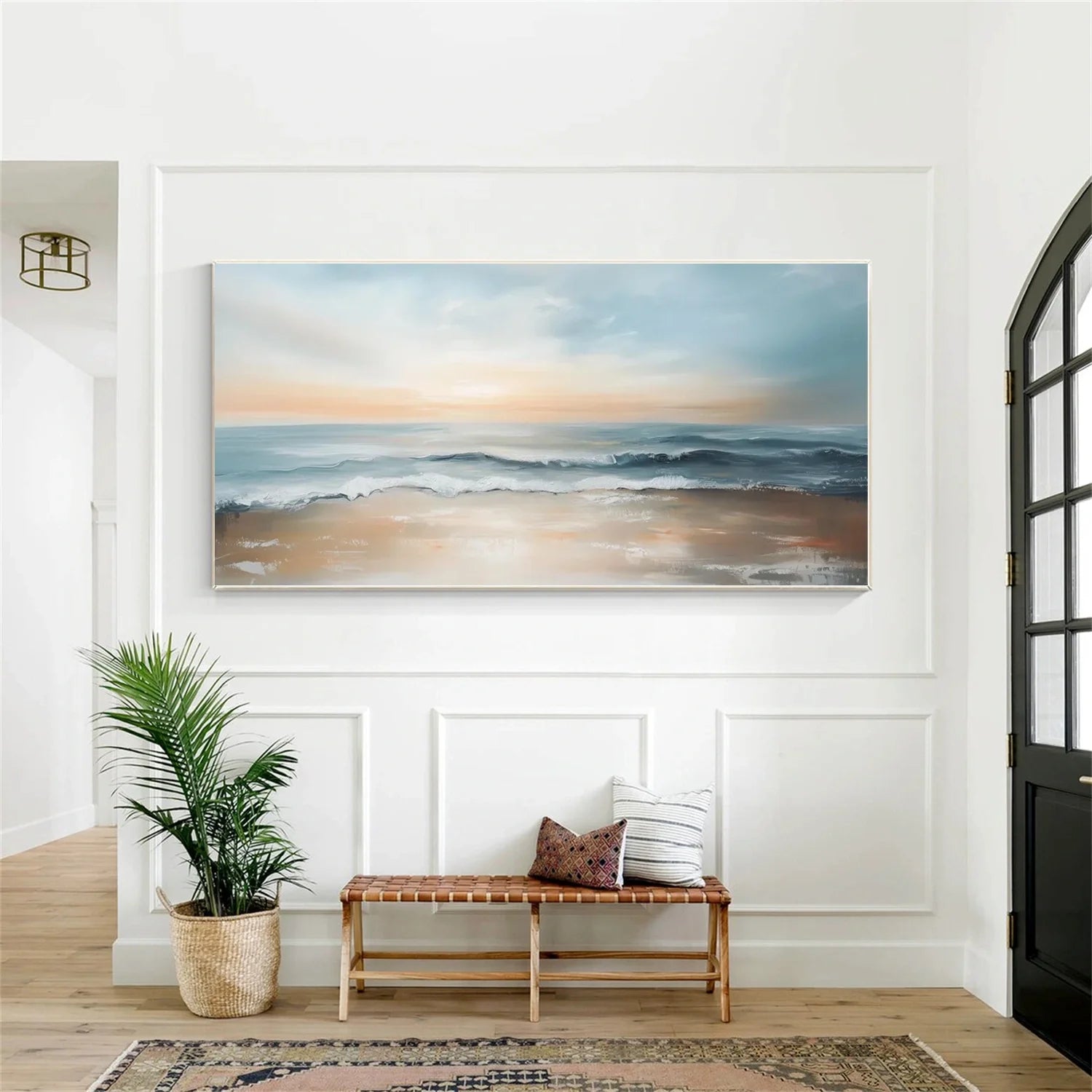 Sea & Sky Abstract_Wall Art #SK136