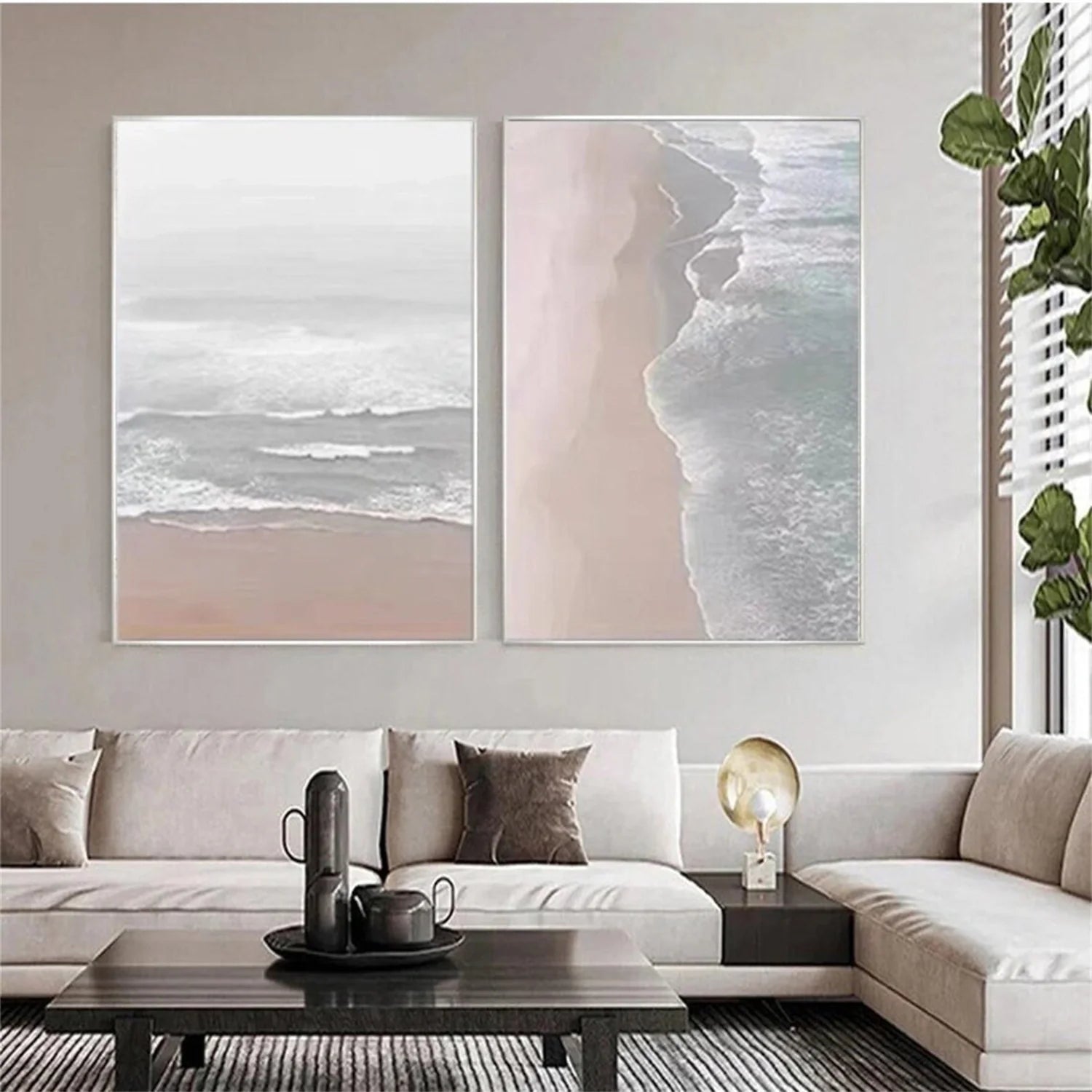 Minimalist Sea & Sky Art Set of 2 #SK032
