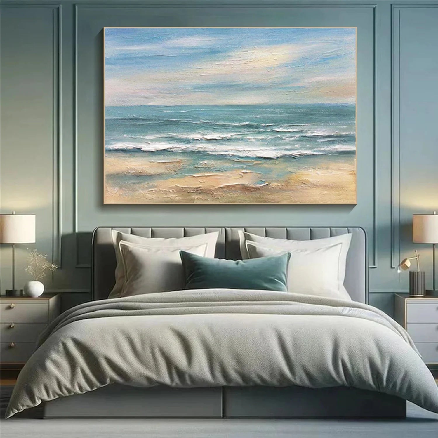 Sea & Sky Abstract_Wall Art #SK135