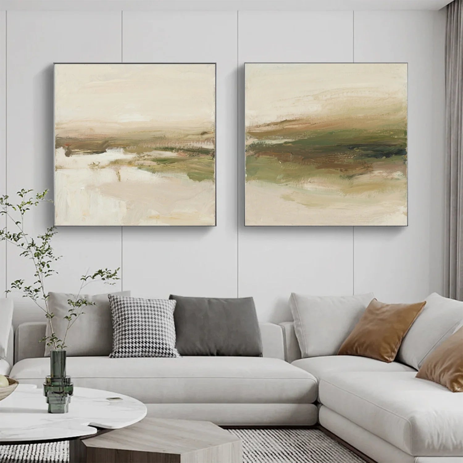 Wabi Sabi Canvas Art Set of 2 #WA756