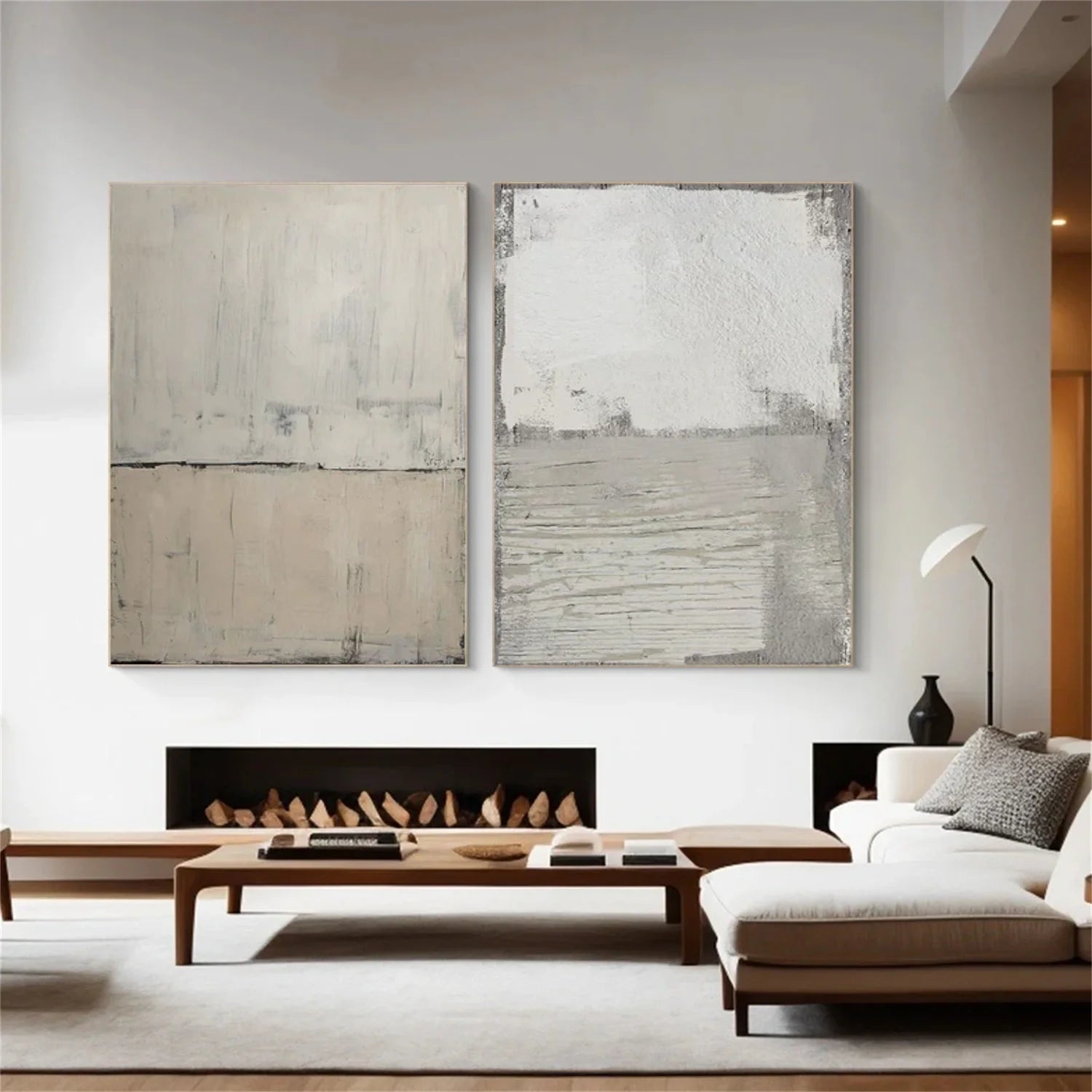 Wabi Sabi Canvas Art Set of 2 #WA725