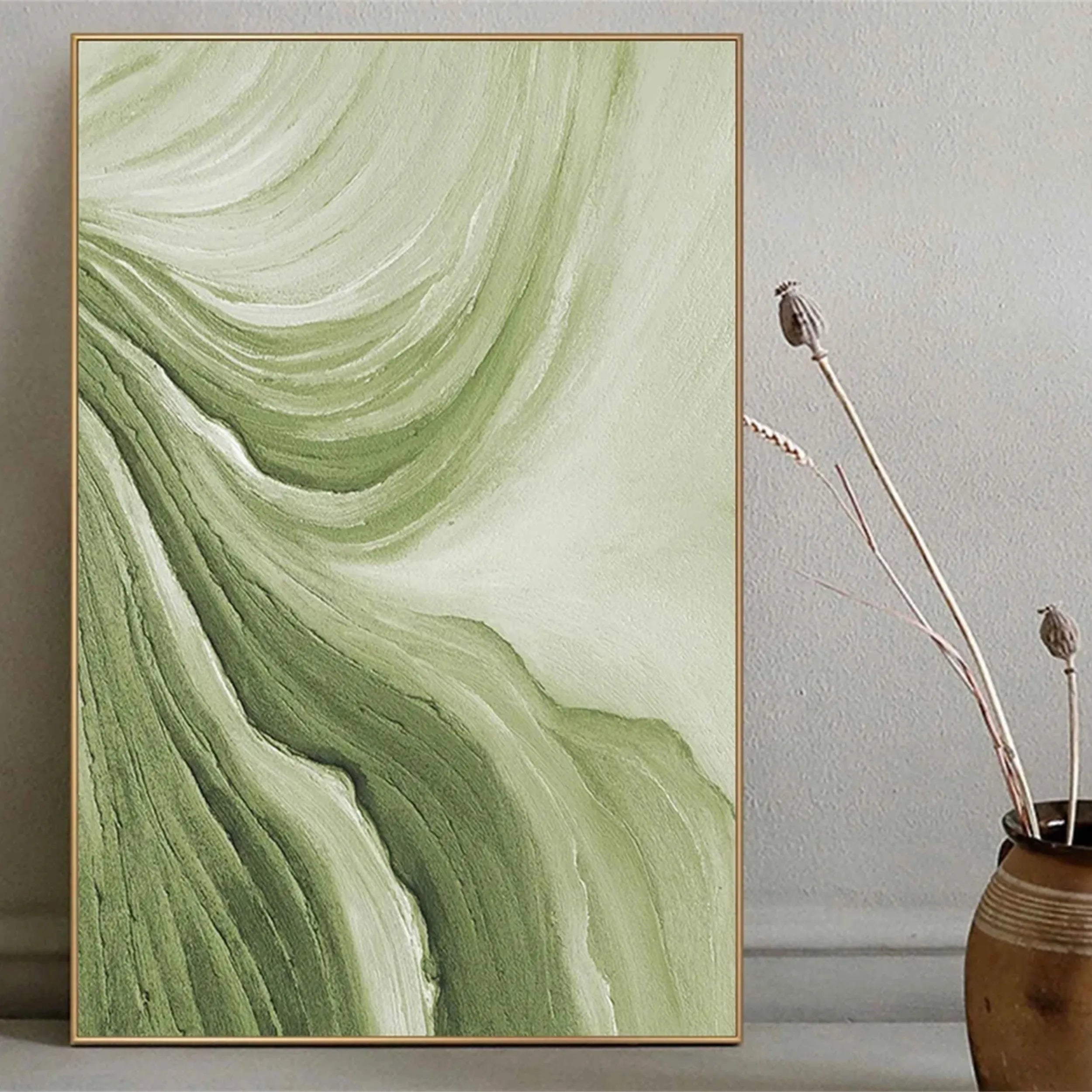 Green Texture Art #GT001