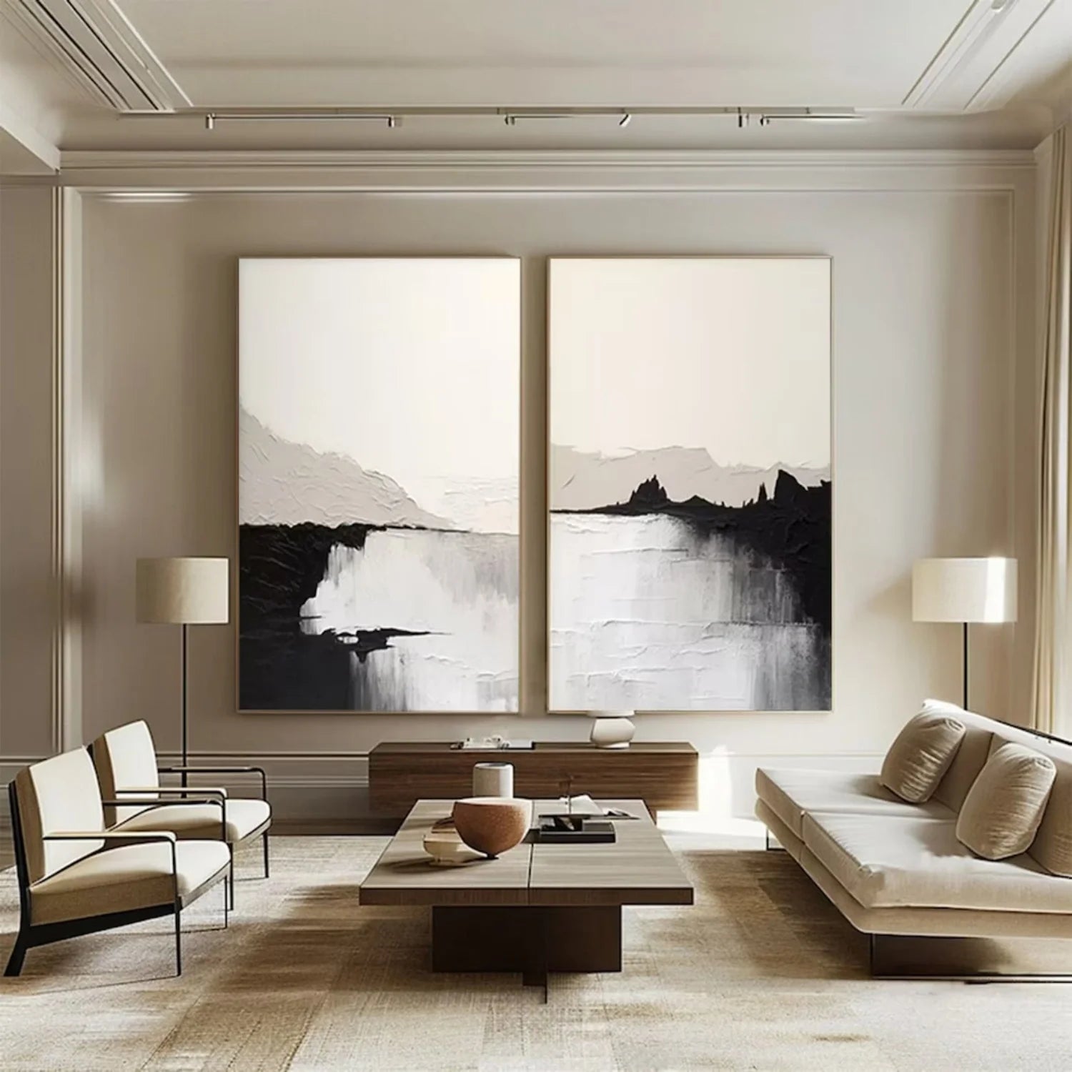 Abstract Tranquility Set of 2 #WA394