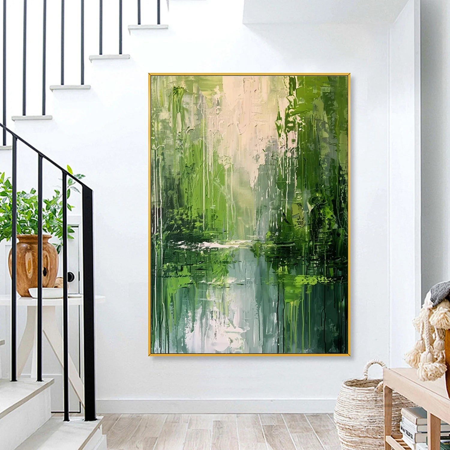 Tree Abstract Textured Wall Art #FT074