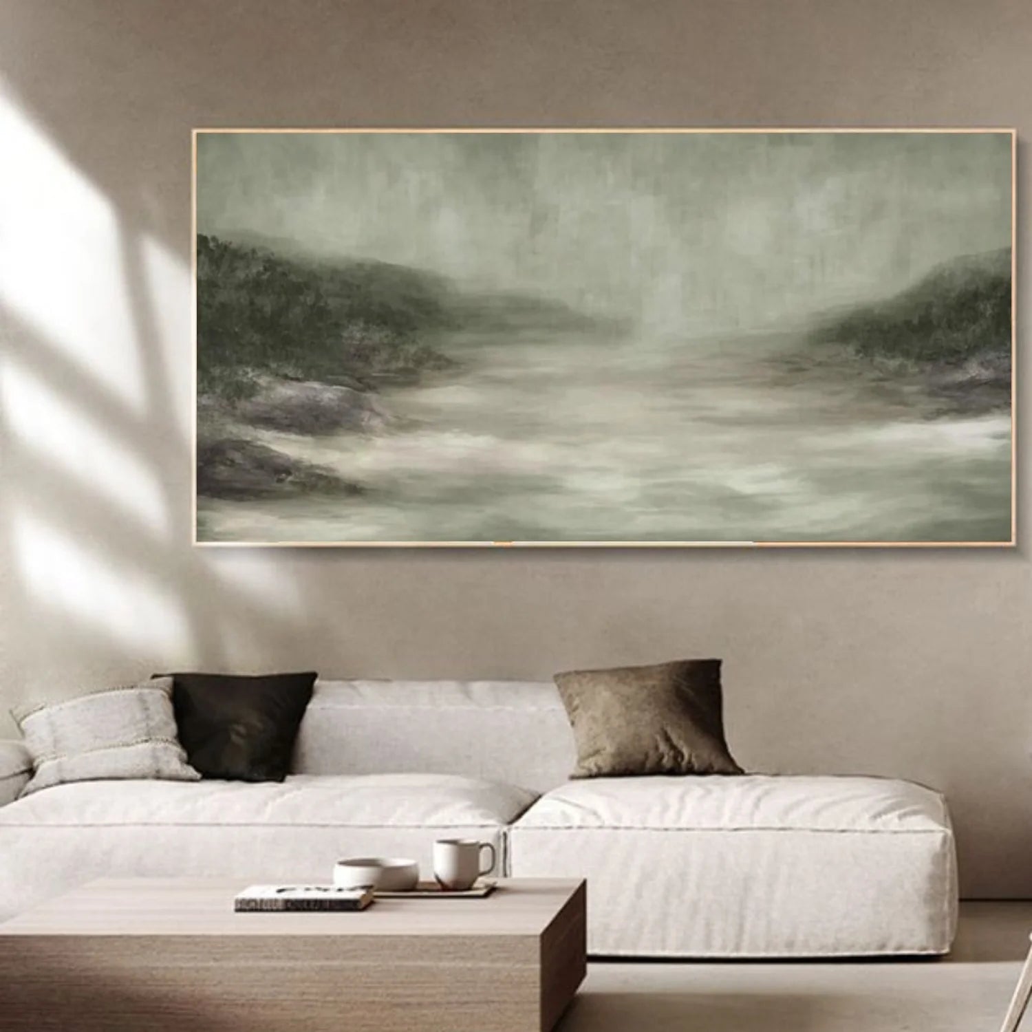 Abstract Mountain_Canvas Art #MD282