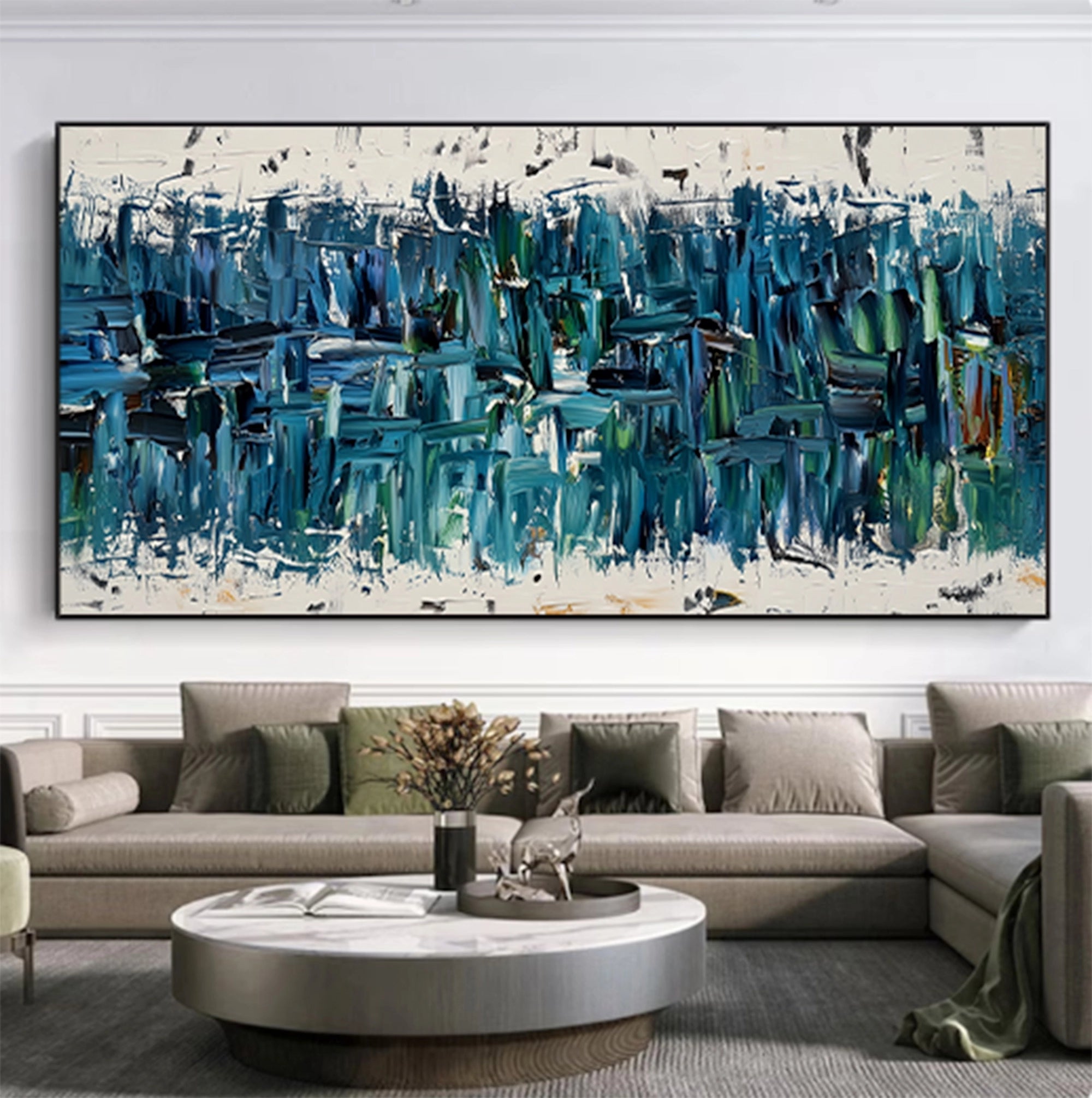 Textured Impasto Wall Art #AB274