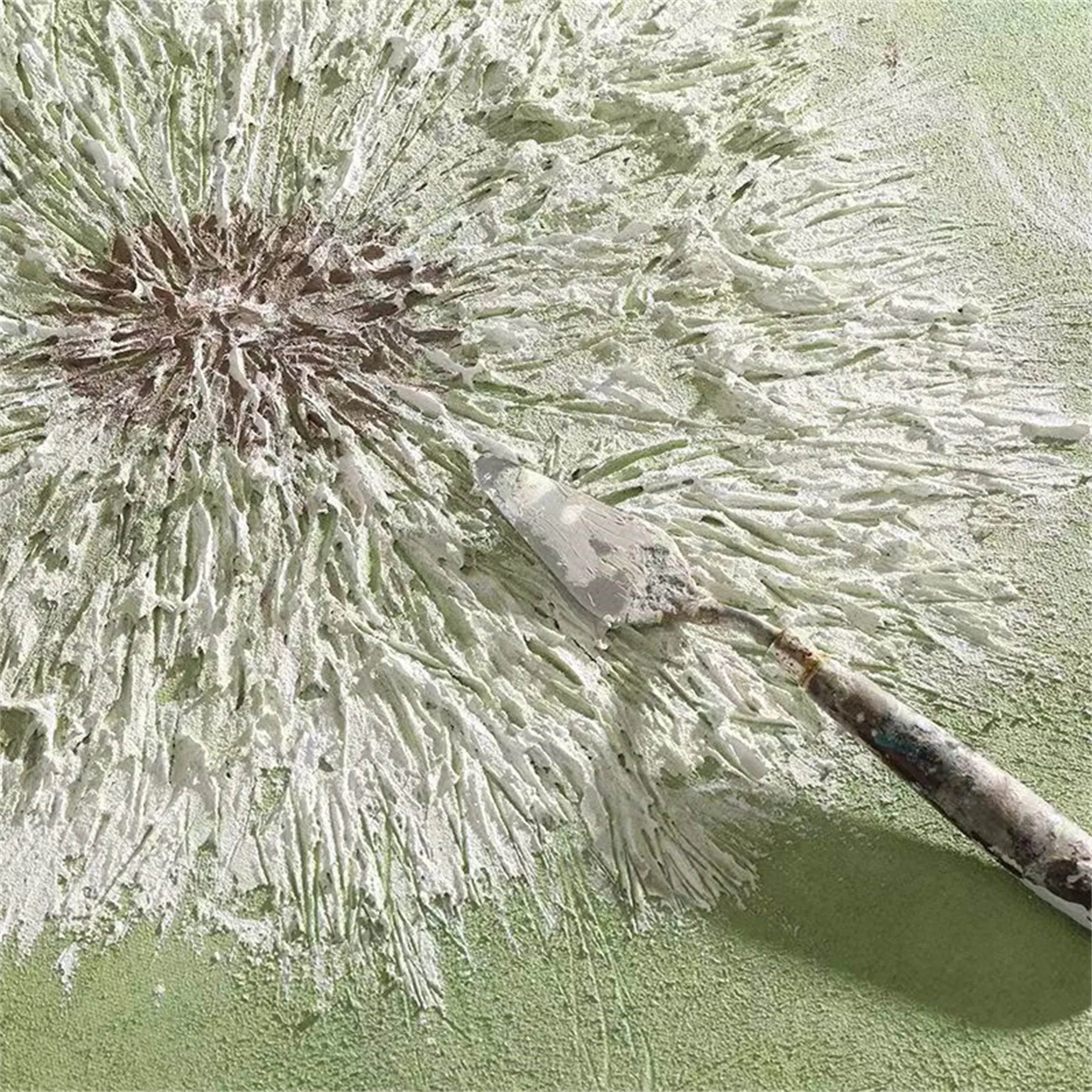 Flower & Tree Abstract Textured Wall Art #FT026