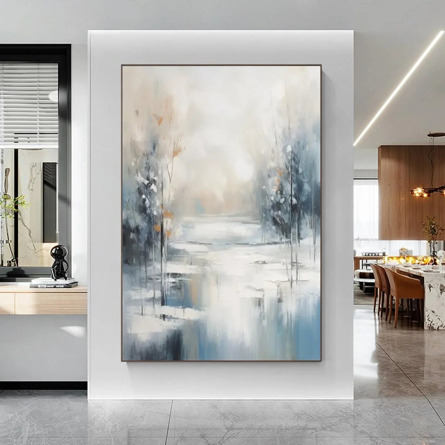 Flower & Tree Abstract_Wall Art #FT161