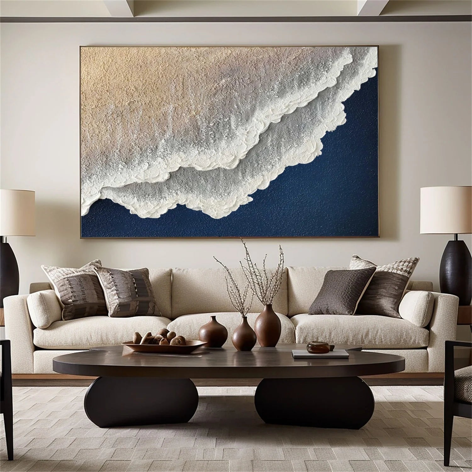 Sea & Sky Abstract_Wall Art #SK159