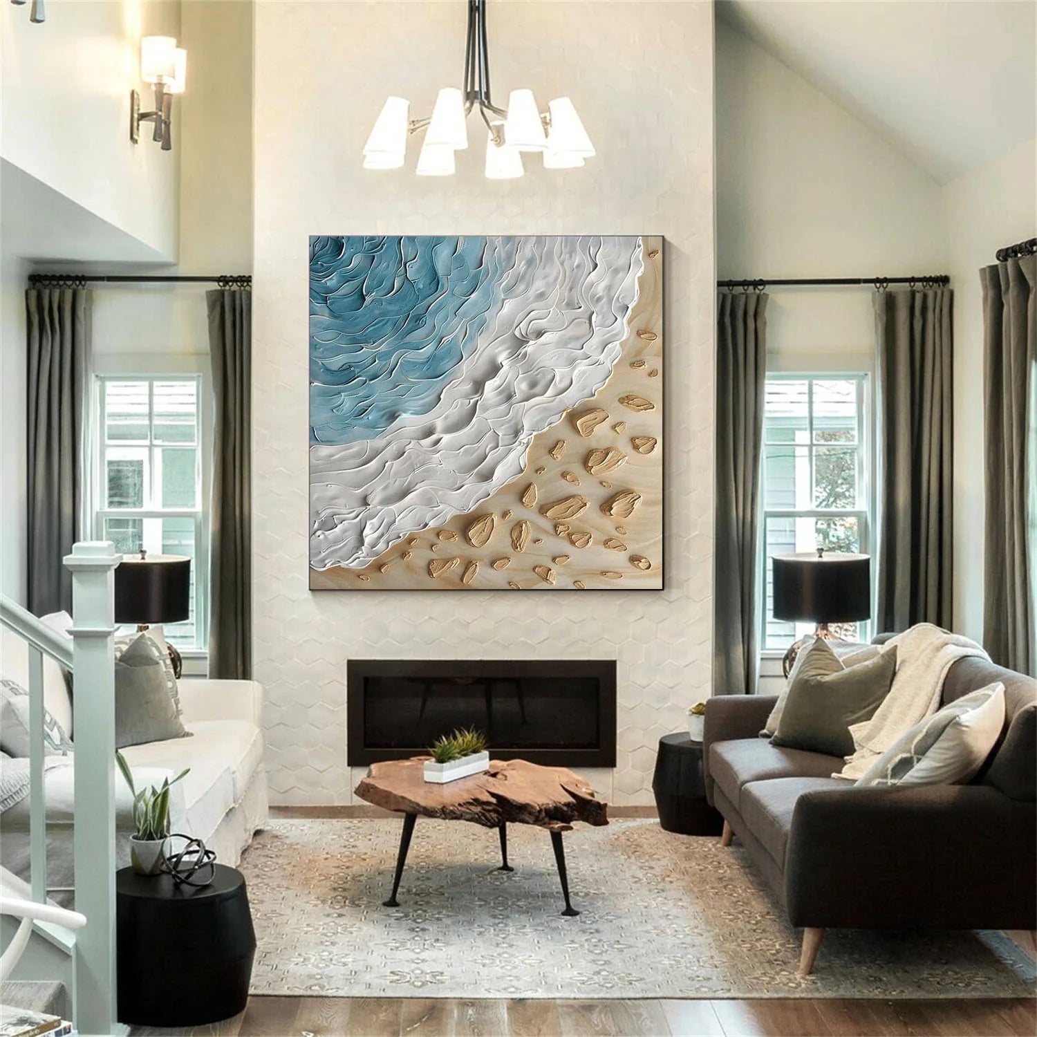 Minimalist Sea & Sky Art #SK063