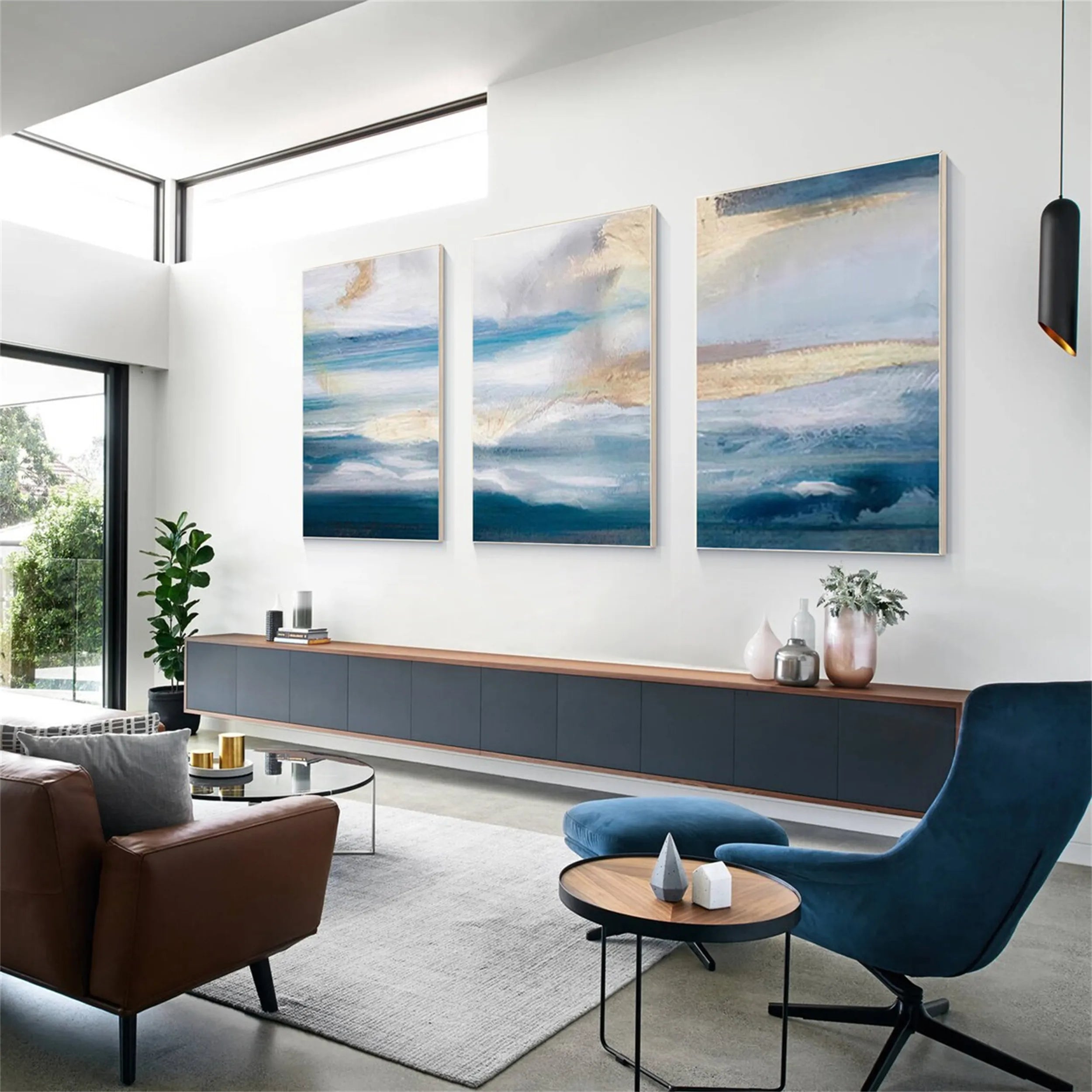 Abstract Tranquility Set of 3 #WA230