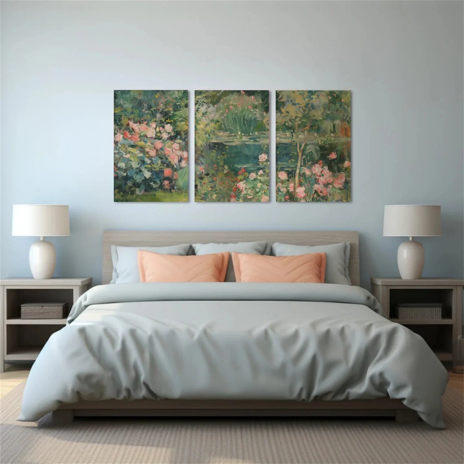 Flower & Tree Abstract_Wall Art Set of 3 #FT173